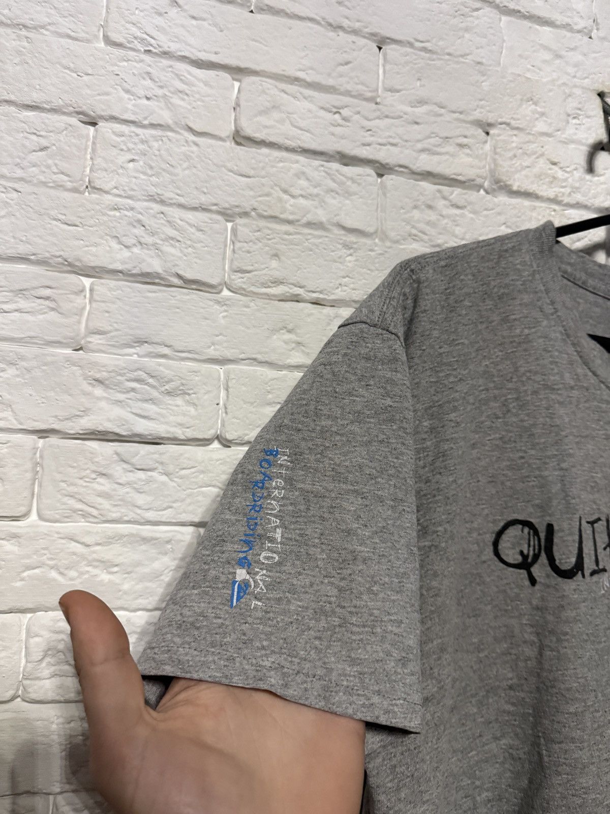 Quiksilver Vintage Quilsilver T-shirt Huge Graphic Print Sz L Size US L / EU 52-54 / 3 - 3 Thumbnail