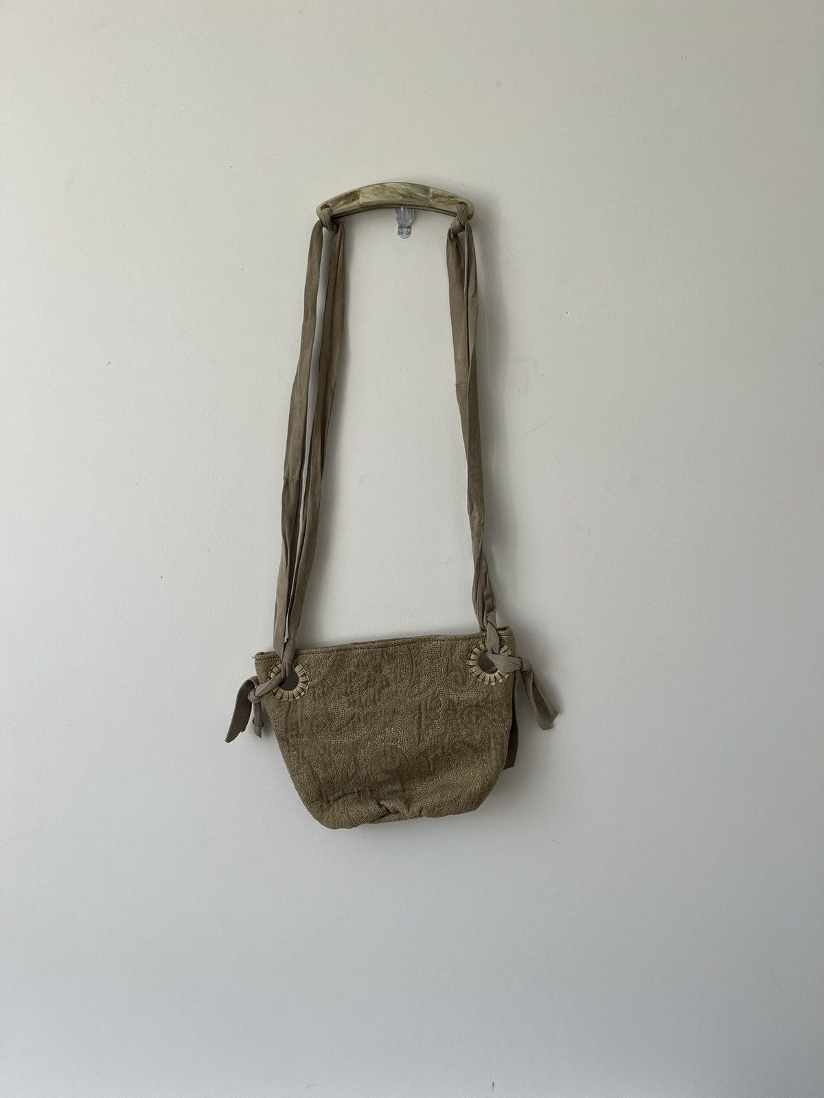Isamu Katayama Backlash Backlash “Ballet” bone bag | Grailed