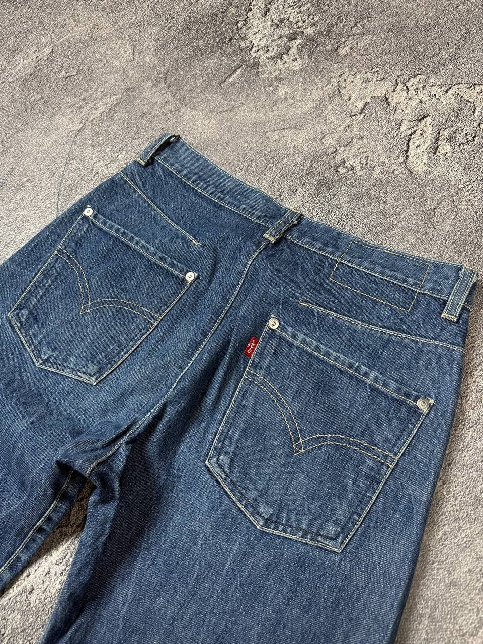 Levi's Rare Levi's Engineered Jeans Blue Denim 2000s Y2K Size US 29 - 17 Thumbnail