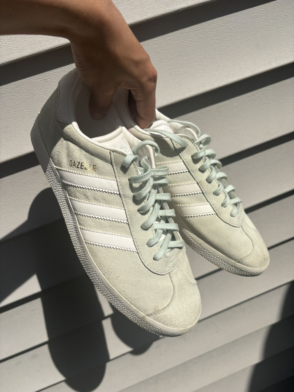 adidas gazelle silver green womens Adidas x Gucci Gazelle Sneaker G