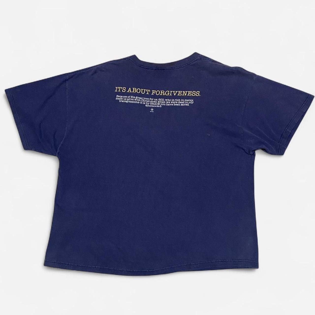 Other Vintage Grace it’s not about fairness navy tee Size US XL / EU 56 / 4 - 6 Thumbnail