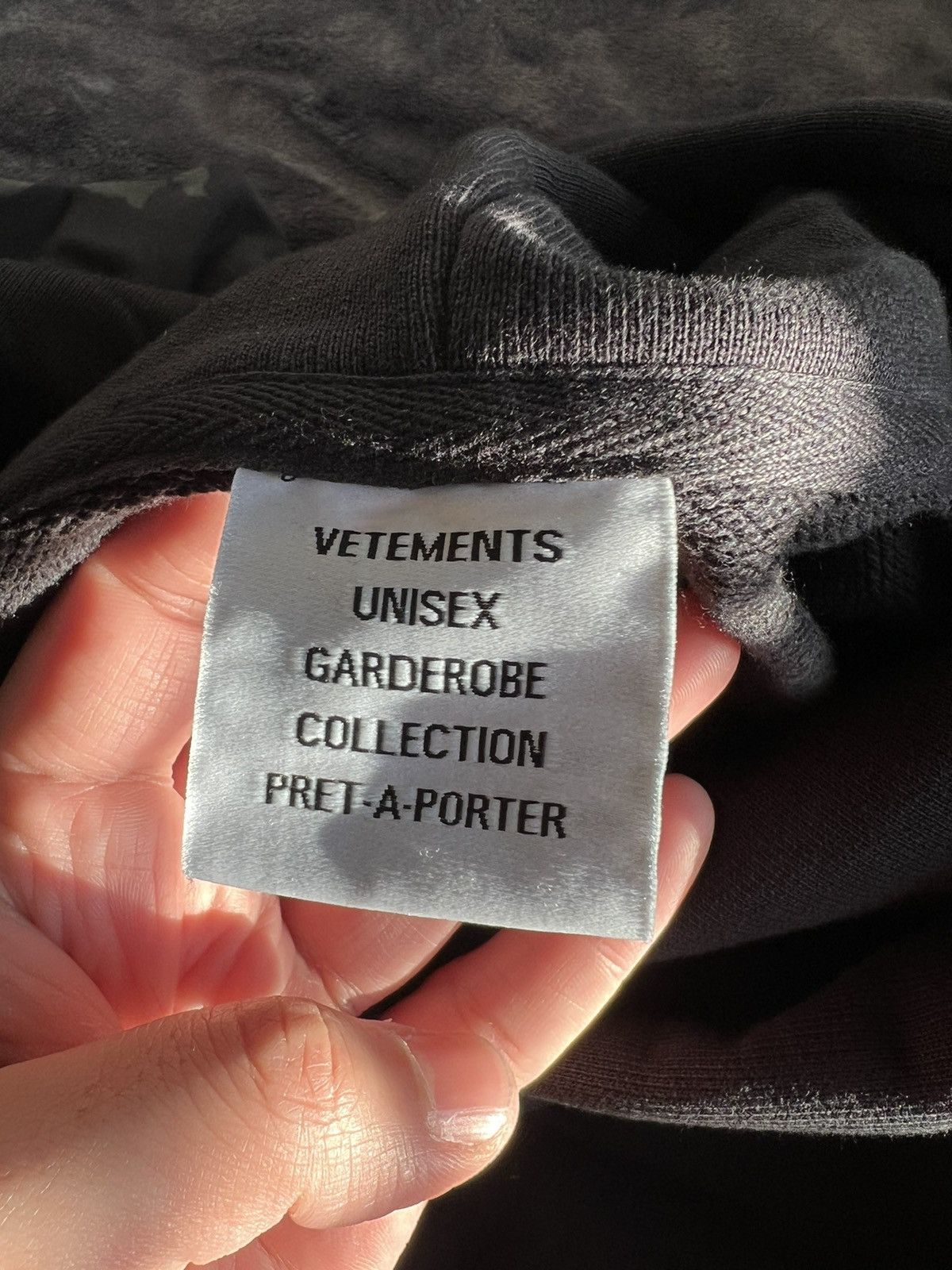 Vetements Double Anarchy hoodie size L Size US L / EU 52-54 / 3 - 13 Thumbnail