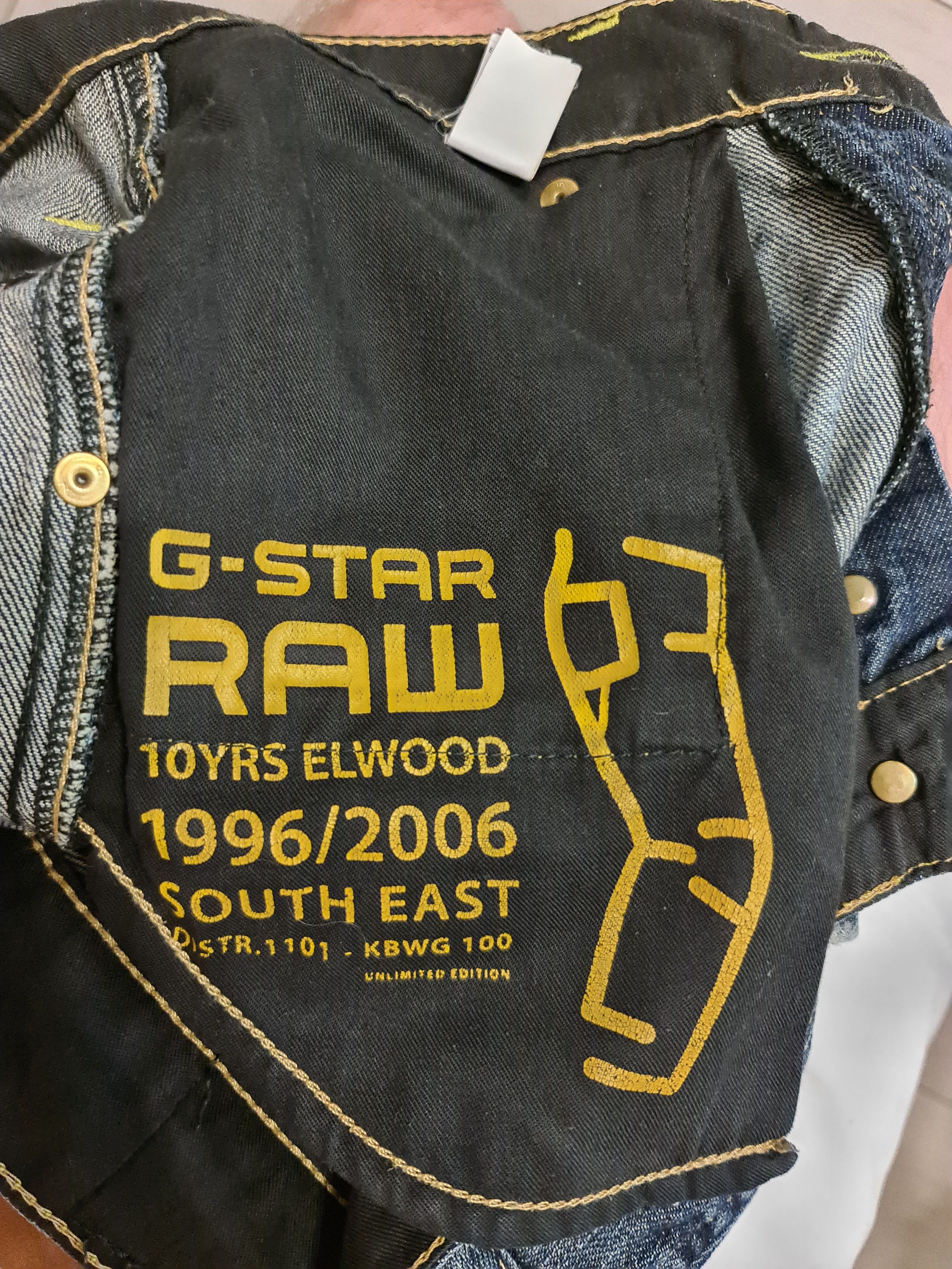 G-Star G STAR RAW DENIM JEANS 96 ELWOOD Size US 32 / EU 48 - 16 Thumbnail