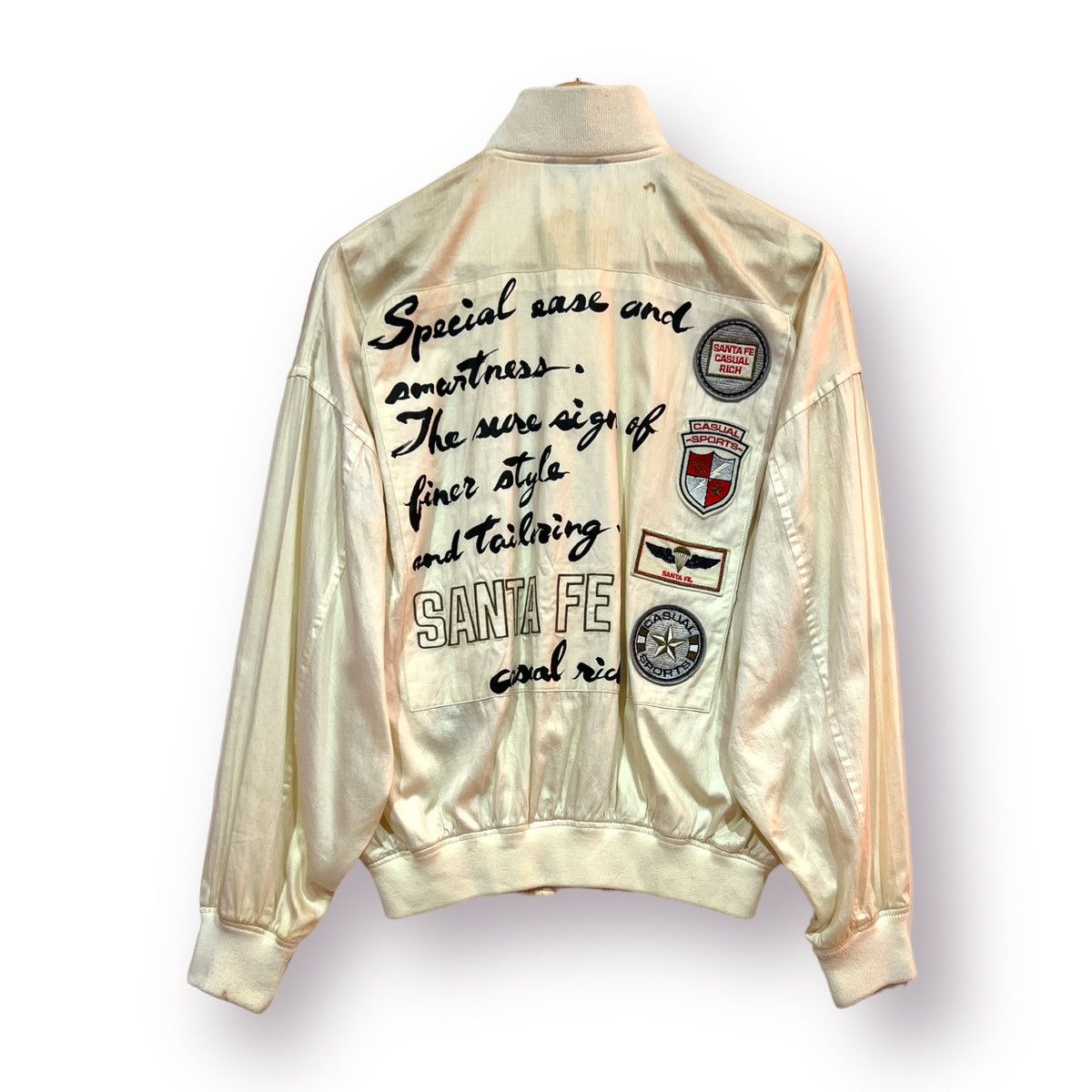 🔥 SANTA FE SILK BOMBER JACKET