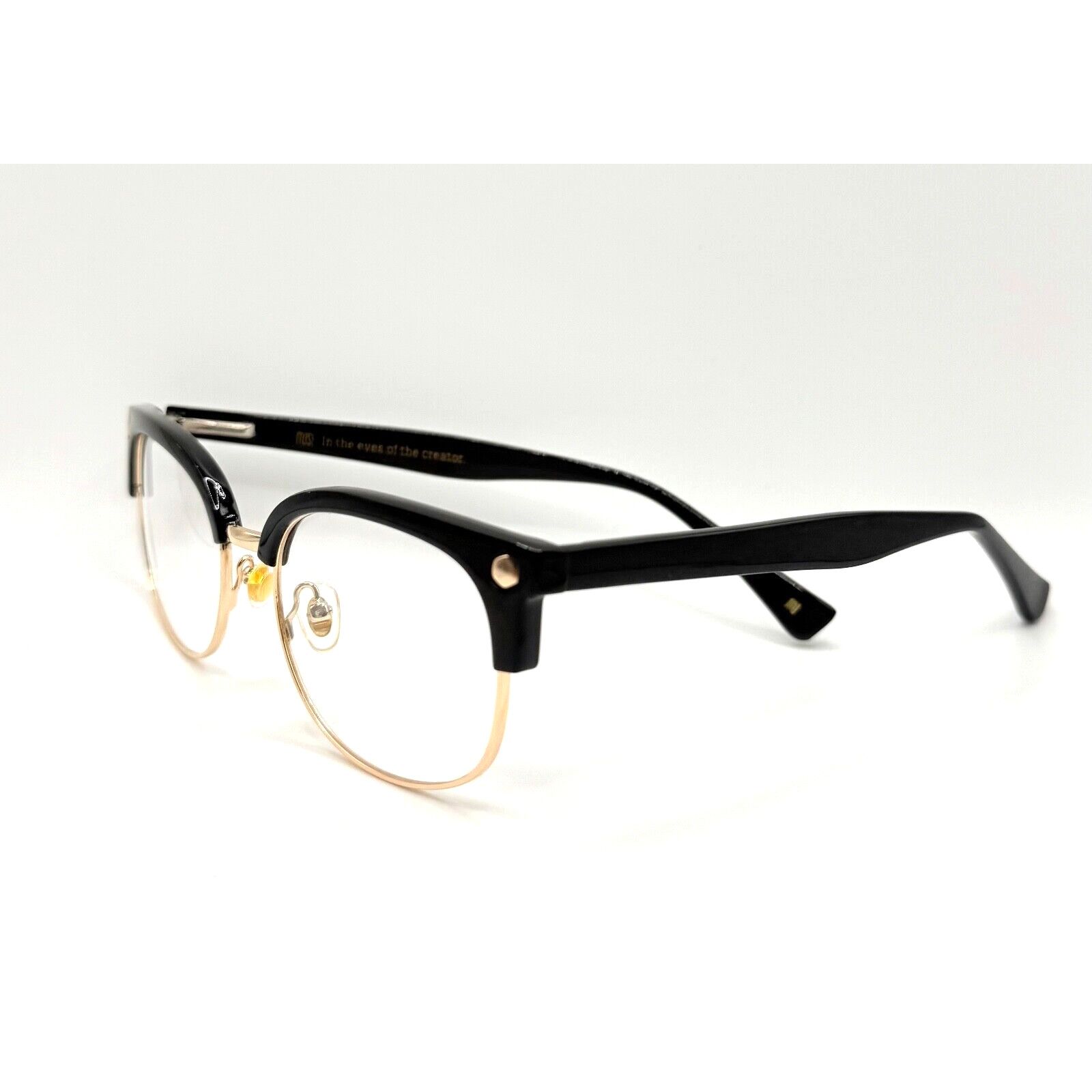 & Other Stories MUSE 31-M10033 BLACK GOLD EYEGLASSES FRAMES 51-18-145 Size ONE SIZE - 3 Thumbnail