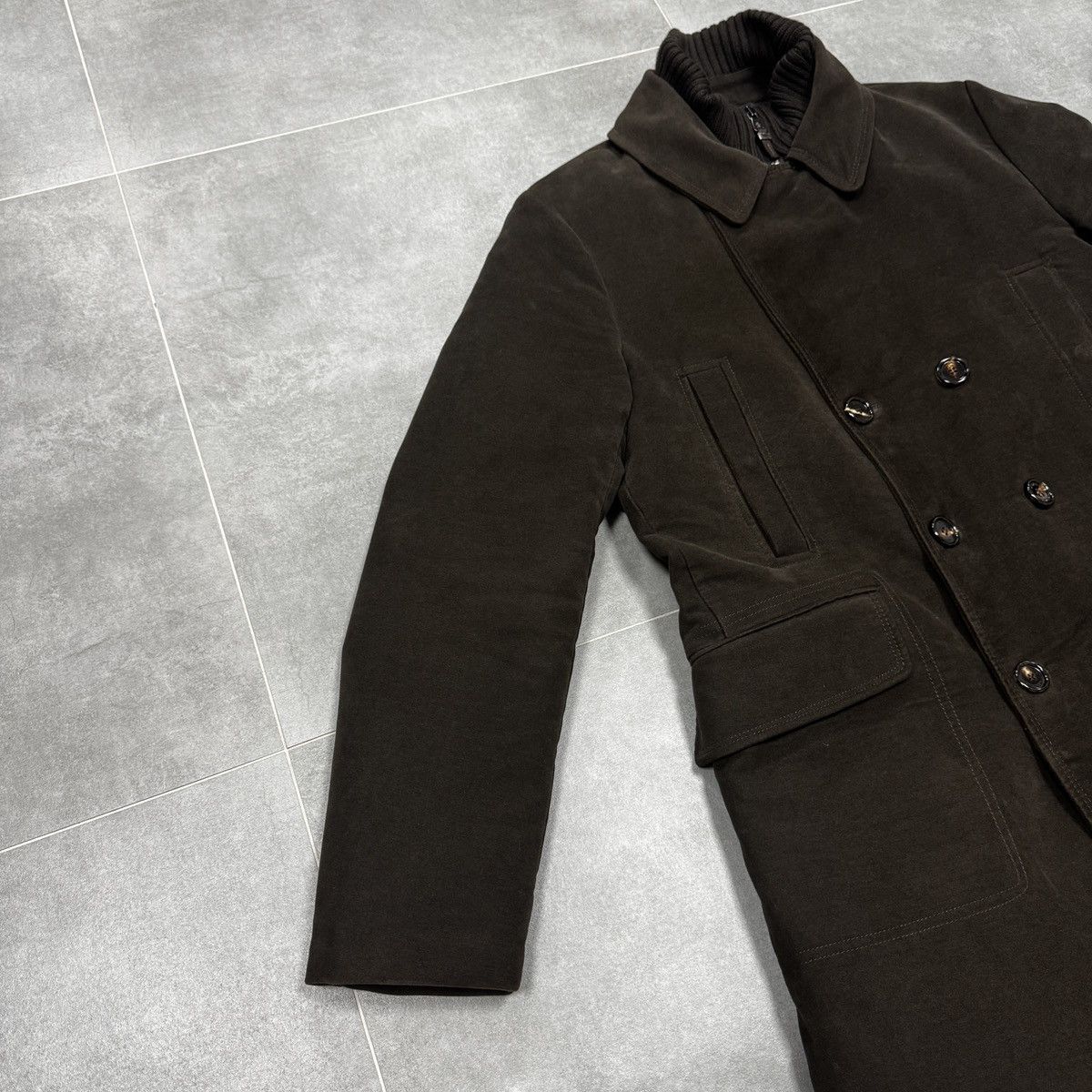 Moncler Authentic Moncler Henri Down Coat Jacket Size 5 Brown Men Size US XL / EU 56 / 4 - 3 Thumbnail