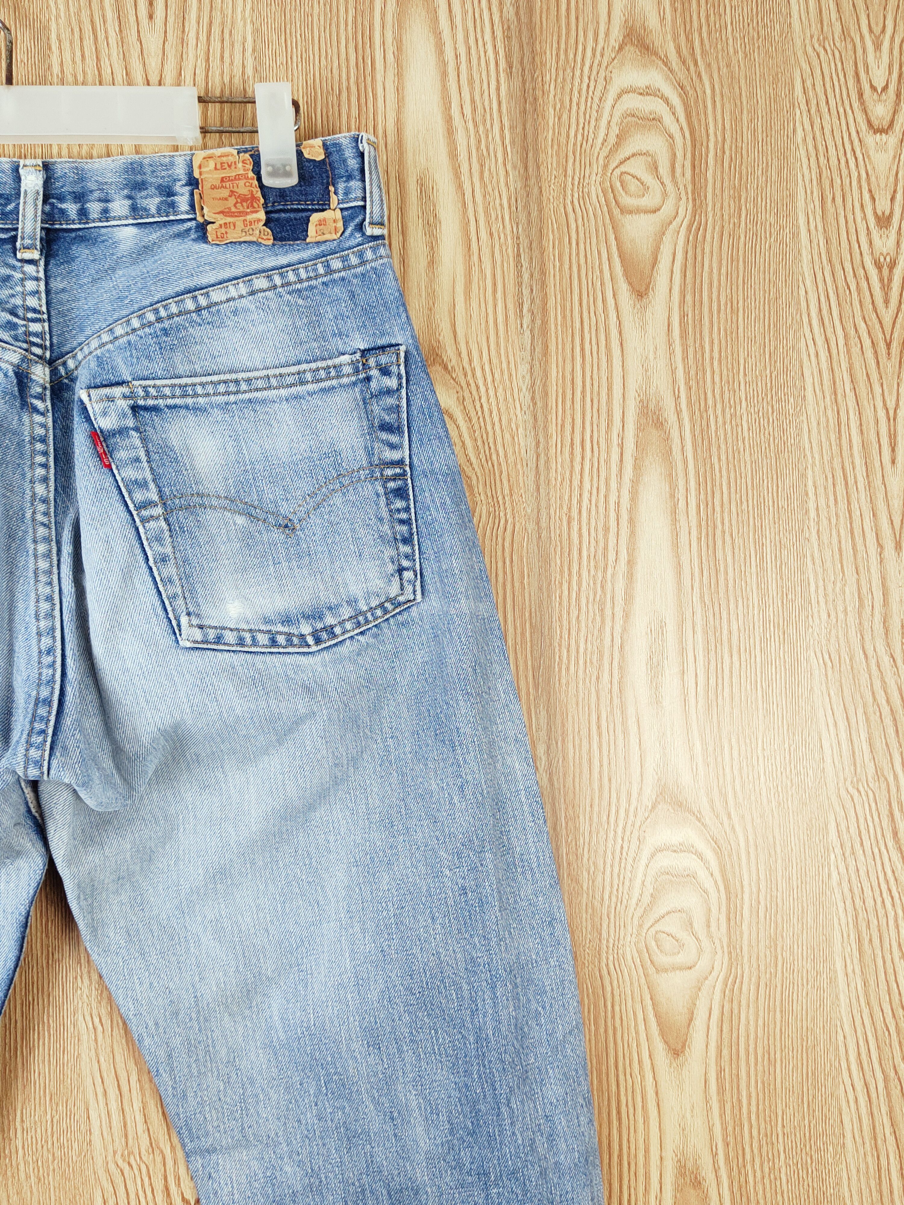 Levi's Levi's faded selvadge vintage Distressed Ripped Jeans #W933 Size US 30 / EU 46 - 10 Thumbnail