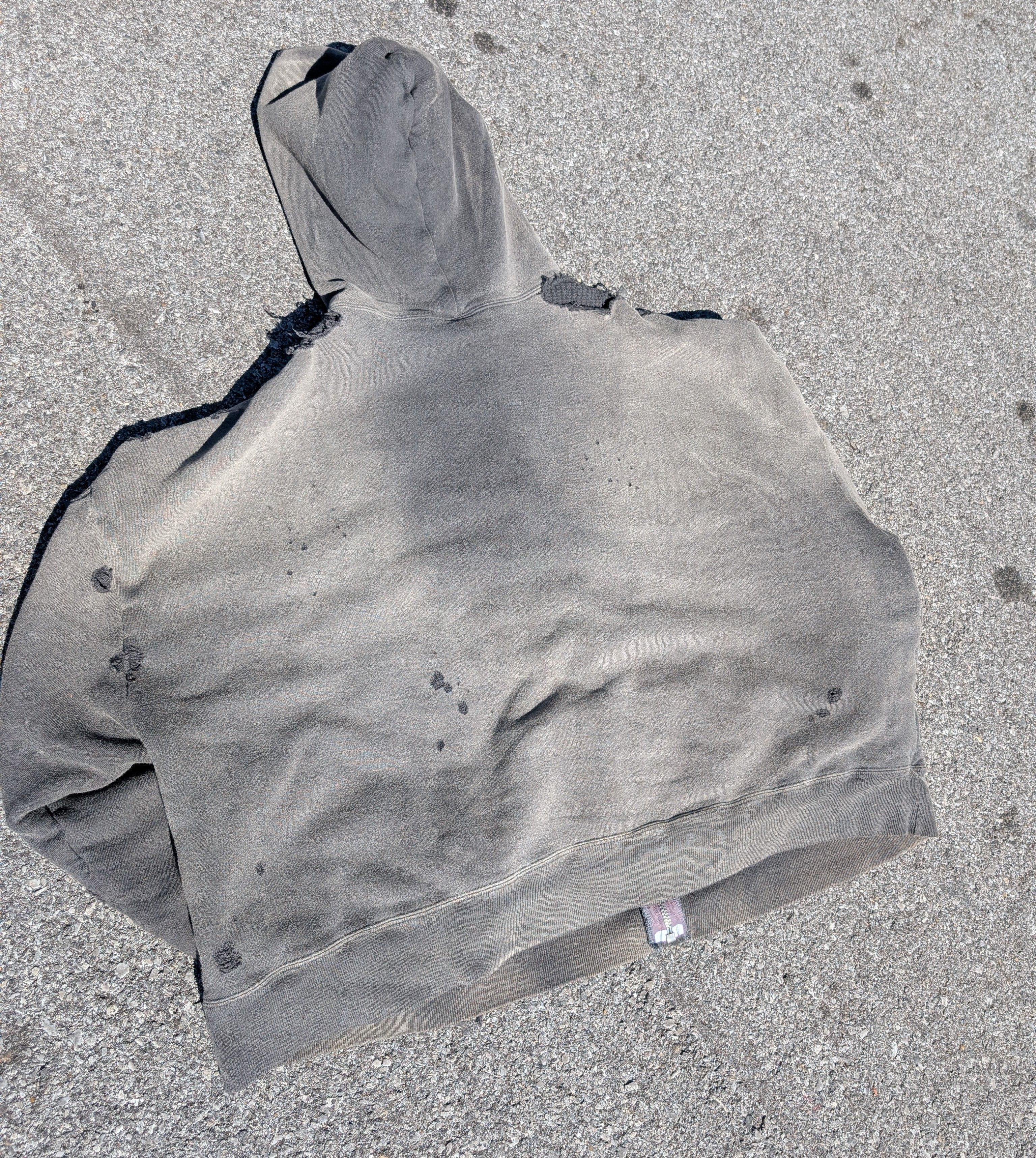 Saint Michael Saint Michael Distressed Hoodie Size US M / EU 48-50 / 2 - 2 Thumbnail