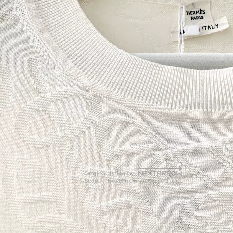 Hermes Hermes White Knit Sweater Size XS / US 0-2 / IT 36-38 - 6 Thumbnail