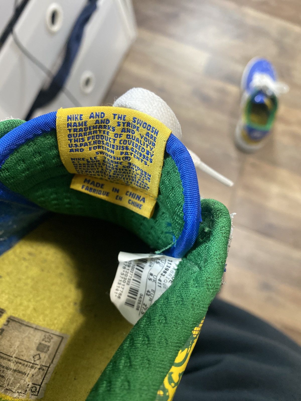 Nike Nike “Ronaldinho” Air Force 1 Premium Collection Royale Size US 9.5 / EU 42-43 - 5 Thumbnail