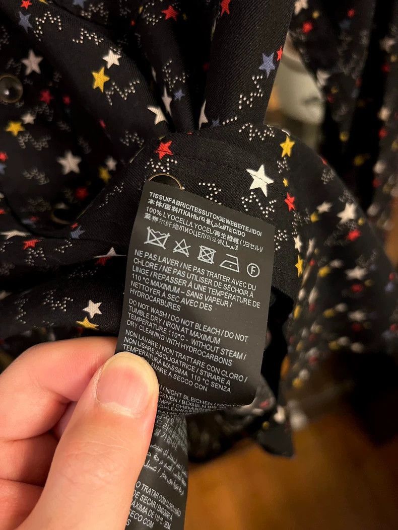 Saint Laurent Paris saint laurent black star print shirt-2507 Size US S / EU 44-46 / 1 - 6 Thumbnail