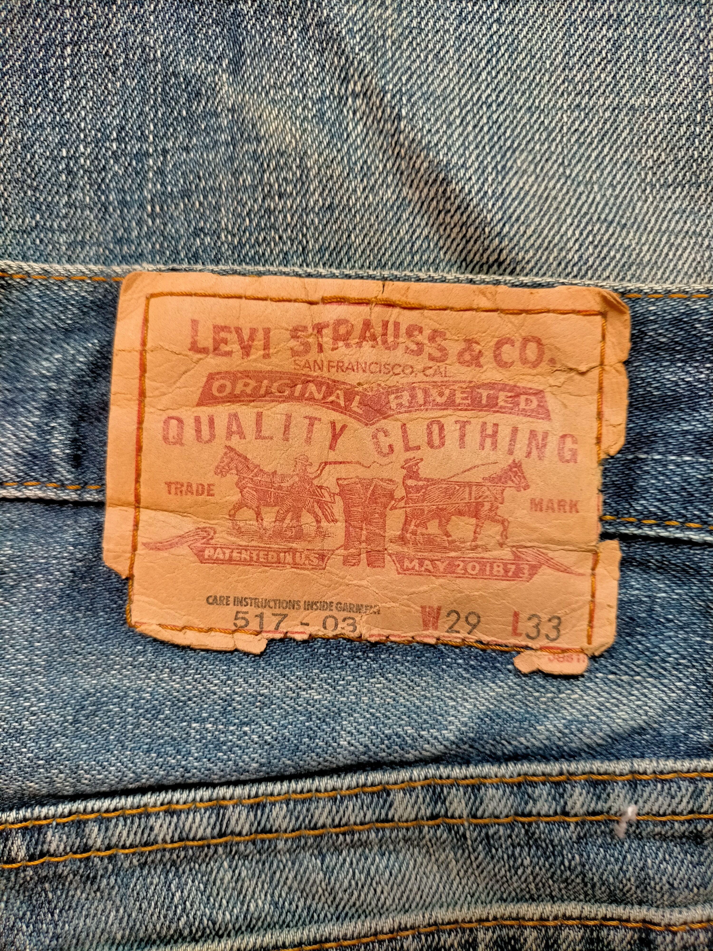 Levi's × Levi's Vintage Clothing Flare Jeans Levis 517 Japan Boot cut Denim Size US 29 - 20 Thumbnail