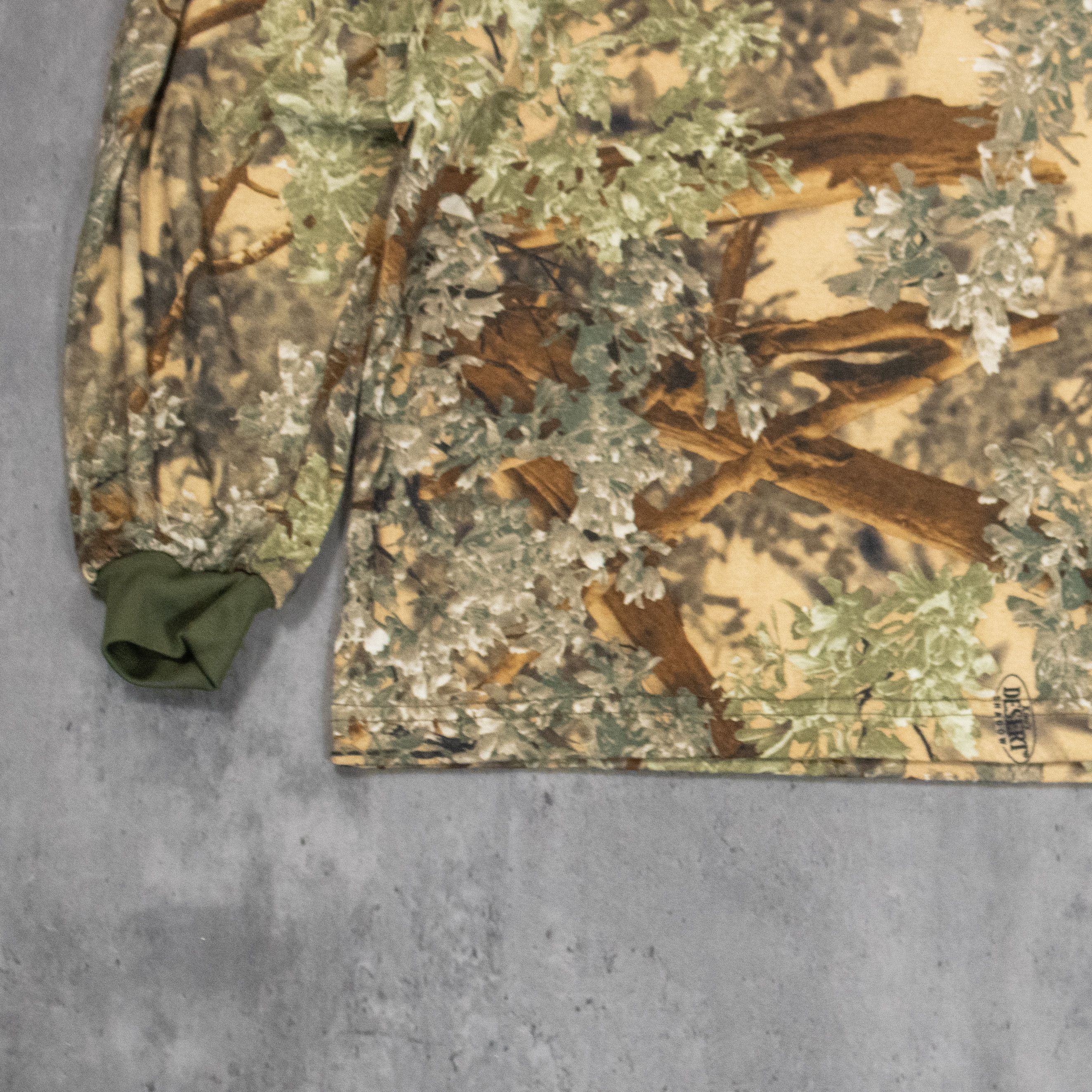 Realtree Y2K 2000's 00's Winter Real Tree Camo Long Sleeve T-Shirt Size US L / EU 52-54 / 3 - 5 Thumbnail