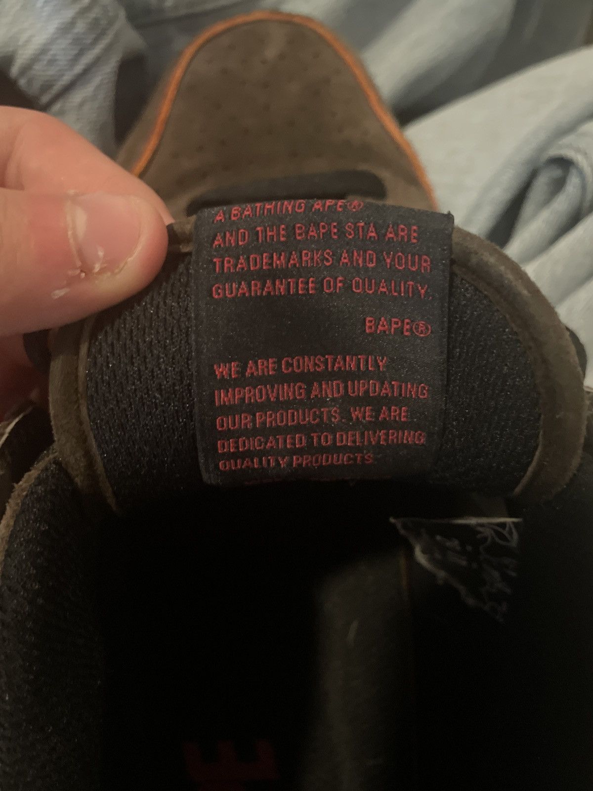 Bape Sk8 Sta ‘Brown Red’ Size US 11 / EU 44 - 7 Thumbnail