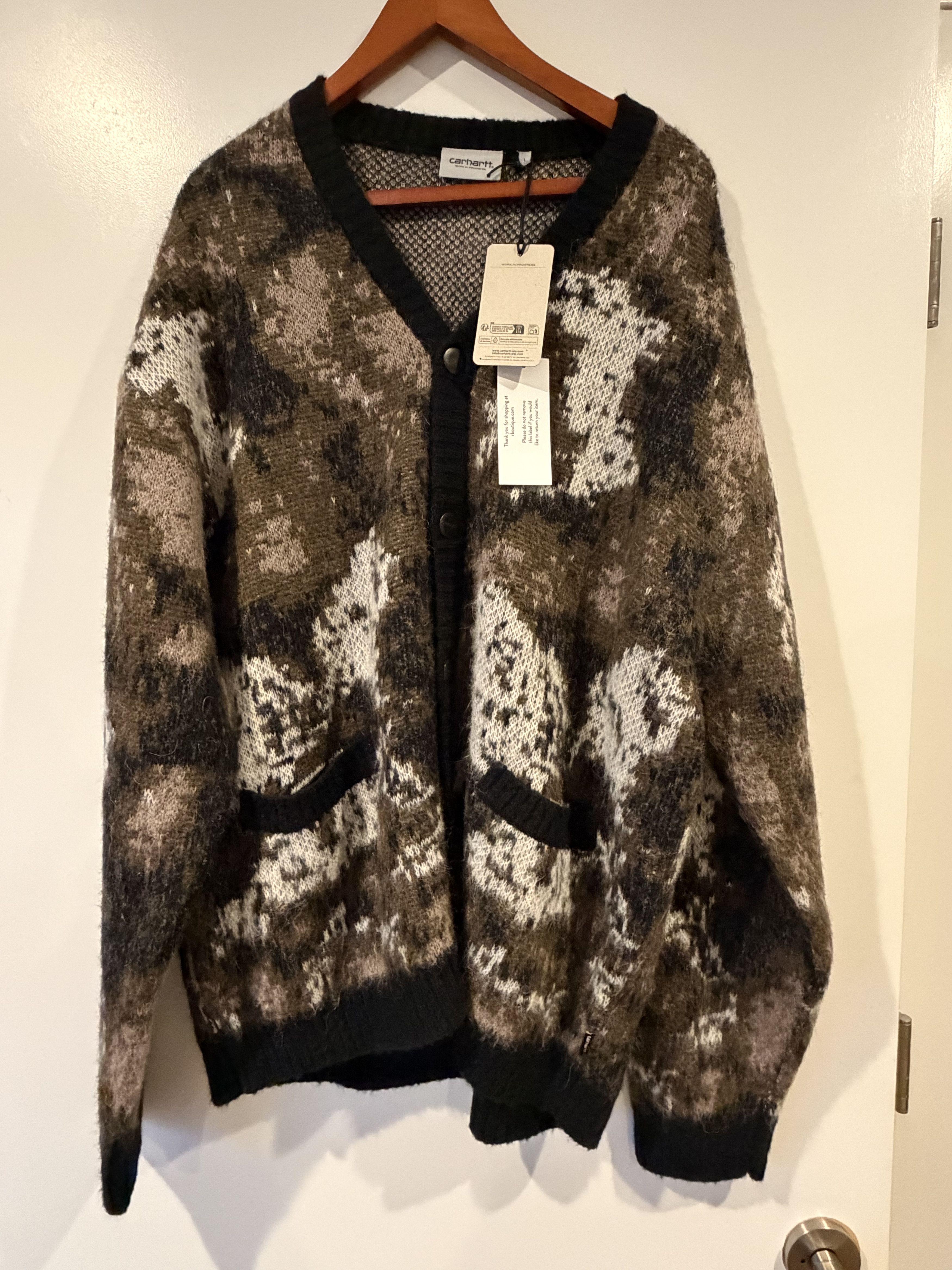 Carhartt Wip Carhartt WIP Merton Cardigan NWT SZ L Size US L / EU 52-54 / 3 - 1 Thumbnail