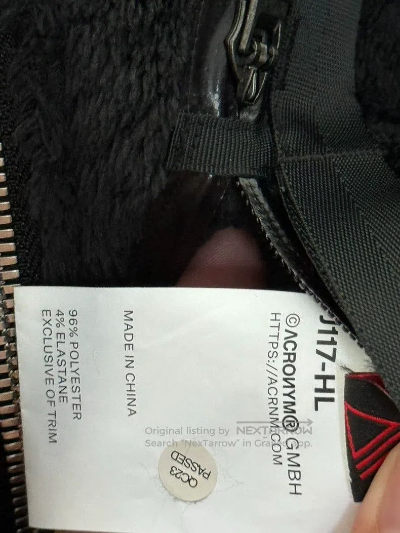Acronym Acronym Black thick coat Size US S / EU 44-46 / 1 - 4 Thumbnail