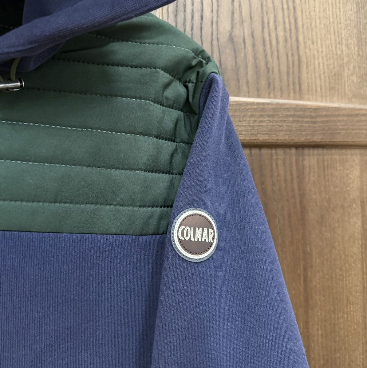 Colmar Colmar Navy Blue Green Hoodie Size US S / EU 44-46 / 1 - 4 Thumbnail