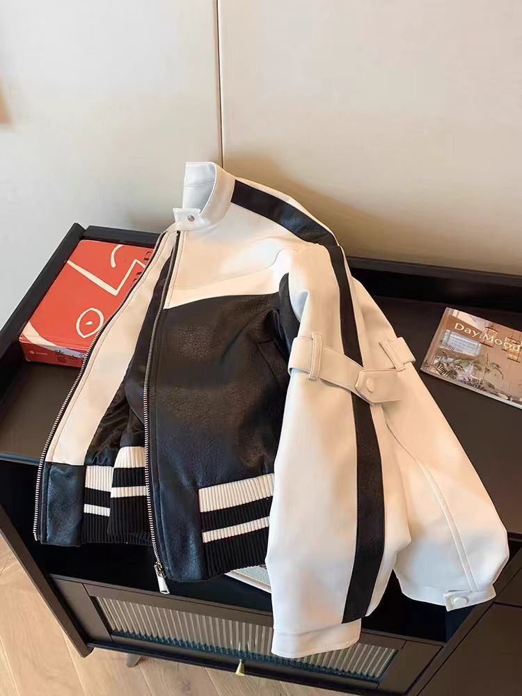 Japanese Brand Vintage Street Casual Baseball Suit Leather Jacket Size US M / EU 48-50 / 2 - 3 Thumbnail