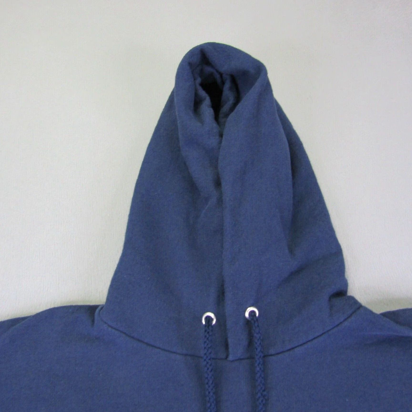 Disney Disney Hoodie Mens XL Blue Mickey Mouse Pullover Sweatshirt Zip Front Pockets Cartoon Logo Knit Cotton Polyester Size US XL / EU 56 / 4 - 2 Thumbnail