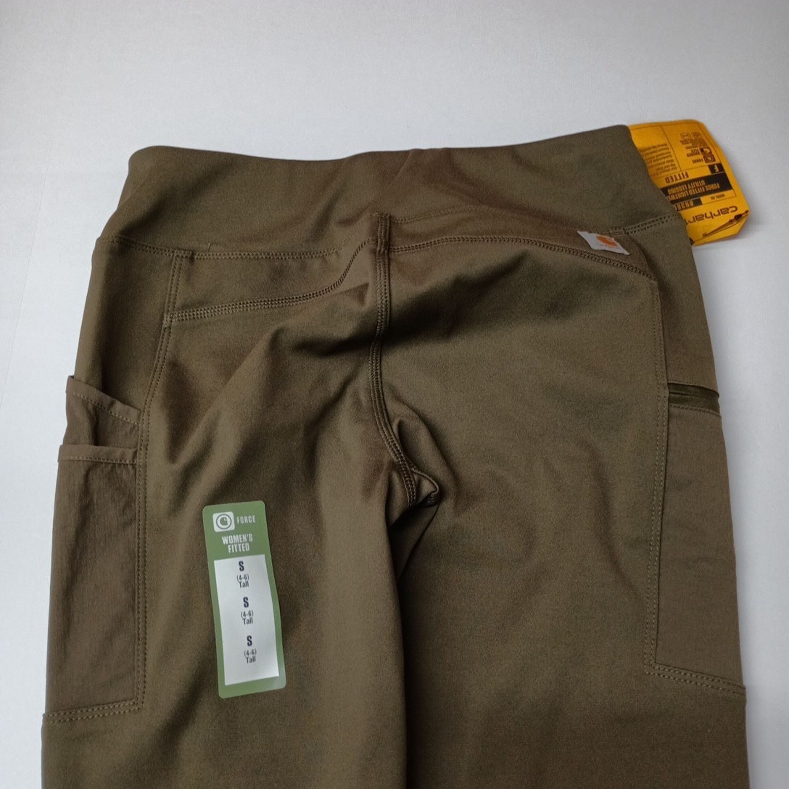 Carhartt Carhartt Women's Leggings Force Fitted Utility Size ST Green Size 28" / US 6 / IT 42 - 10 Thumbnail