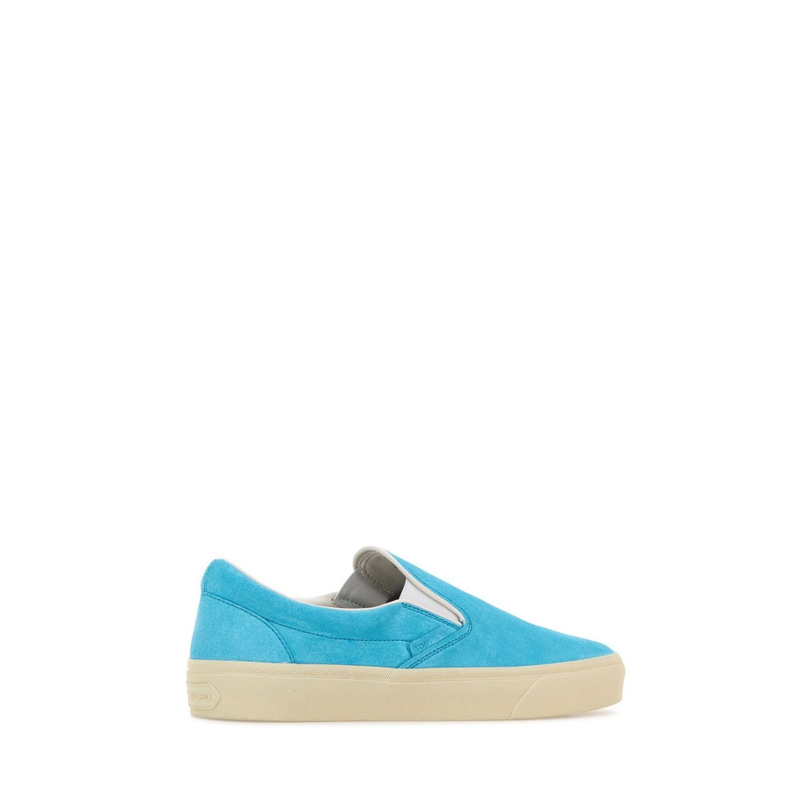 Tom Ford TOM FORD Blue Suede Sneakers New & Authentic (Men's size:US Size US 9.5 / EU 42-43 - 3 Thumbnail