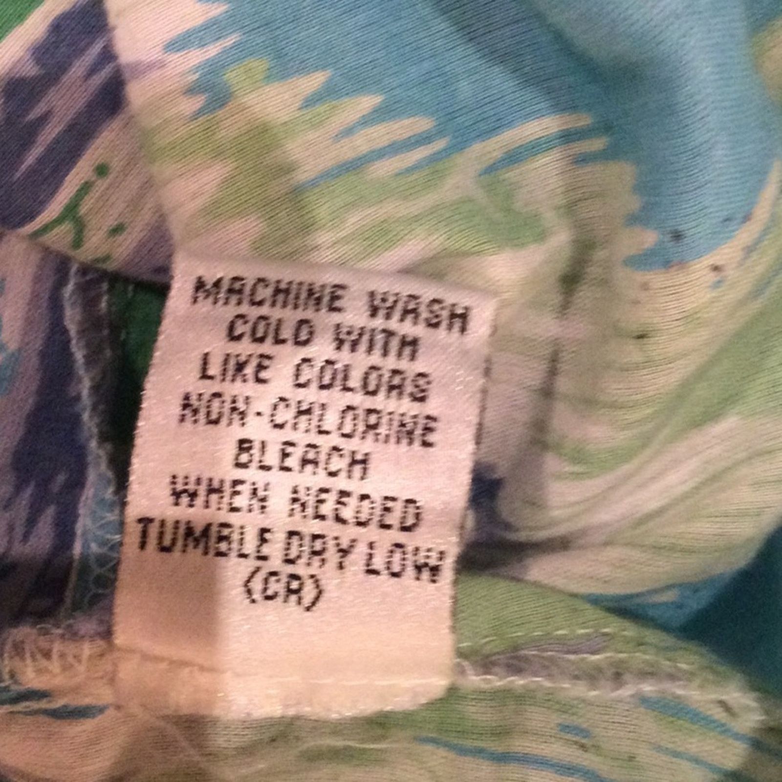 Other *Hannah Multicolored Rolltab Sleeve Button Front Tunic Large Size L / US 10 / IT 46 - 10 Thumbnail