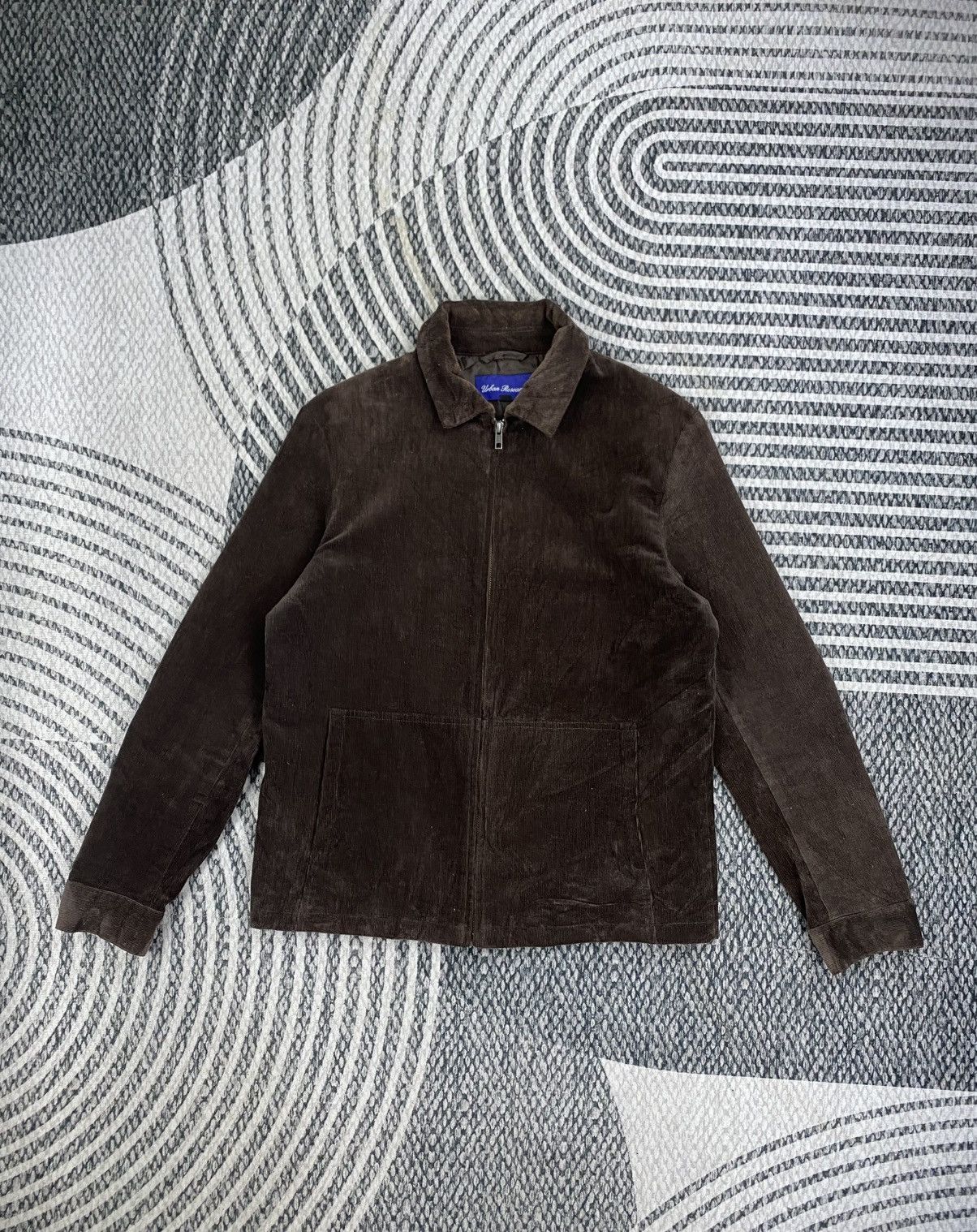 URBAN RESEARCH DOORS Vintage Urban Research Brown Corduroy Zipper Jacket Size US M / EU 48-50 / 2 - 1 Thumbnail