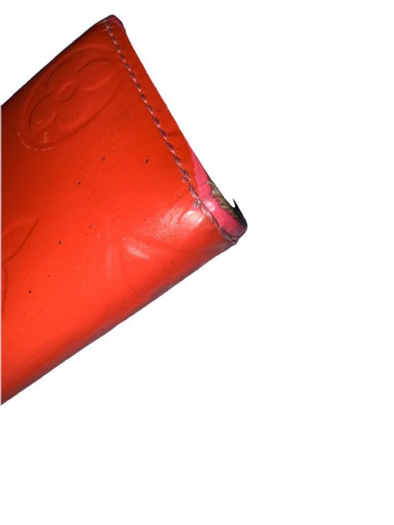 Louis Vuitton Louis Vuitton Orange Vernis Key Case Size ONE SIZE - 3 Thumbnail
