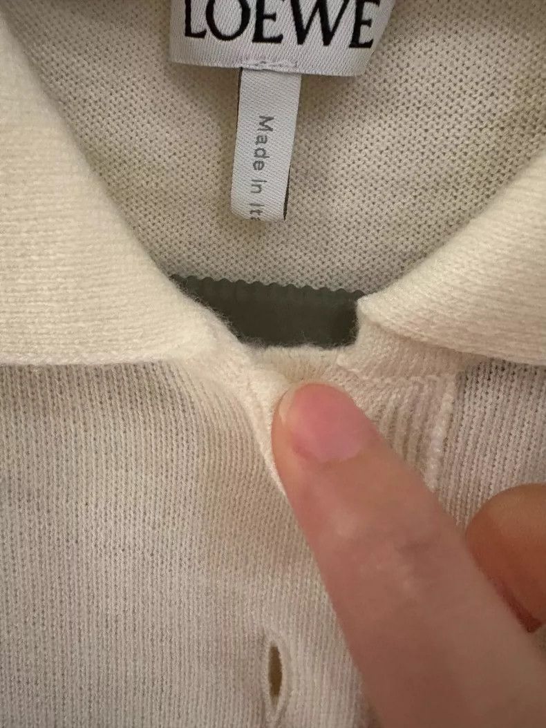 Loewe LOEWE Long sleeve polo shirt Size US XS / EU 42 / 0 - 2 Thumbnail