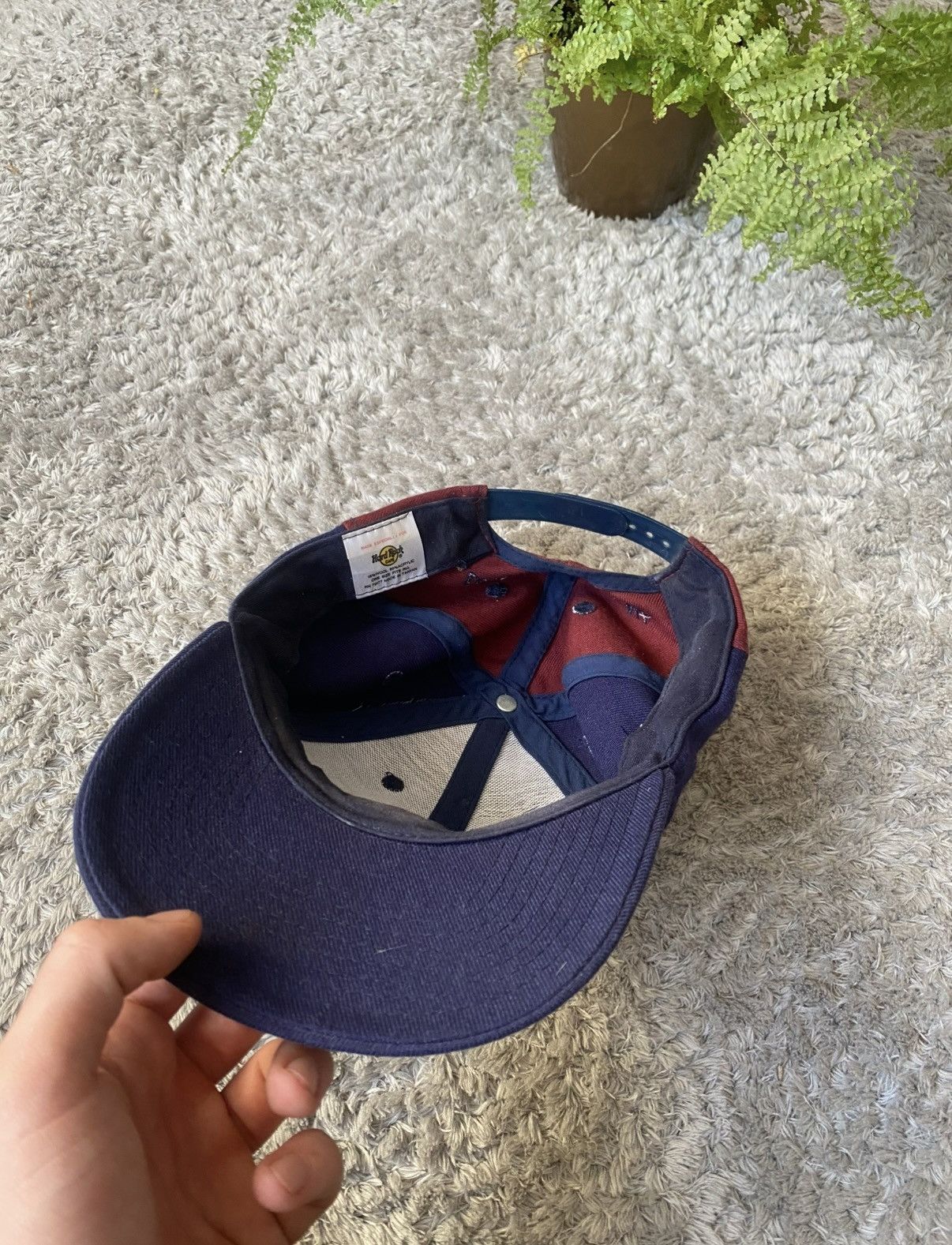 Hard Rock Cafe 00s Vintage Hard Rock Cafe Berlin Save The Planet Hat Cap Size ONE SIZE - 9 Thumbnail