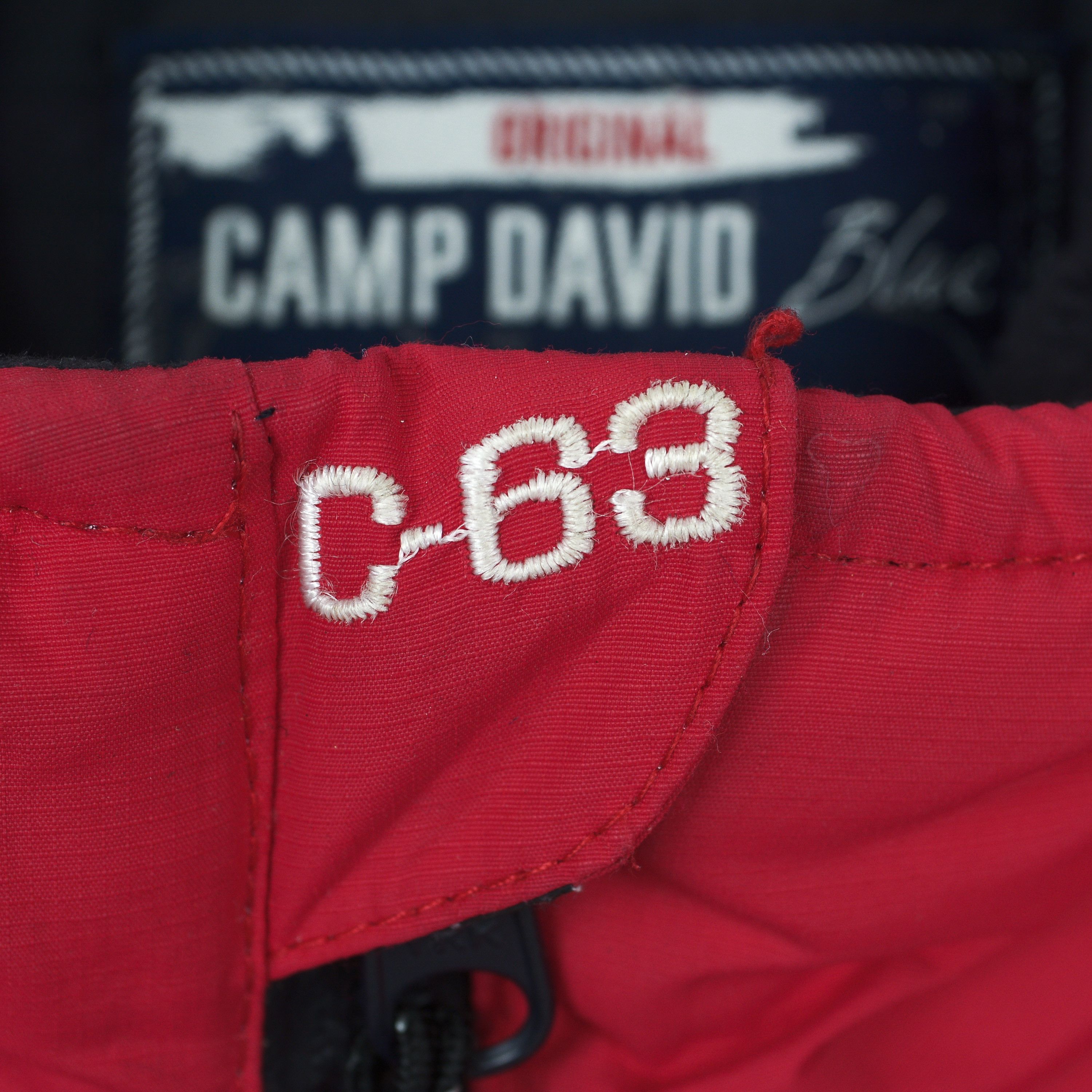 Camp David Heritage Men L Padded Waterproof Red Jacket Warm Coat Size US L / EU 52-54 / 3 - 8 Thumbnail