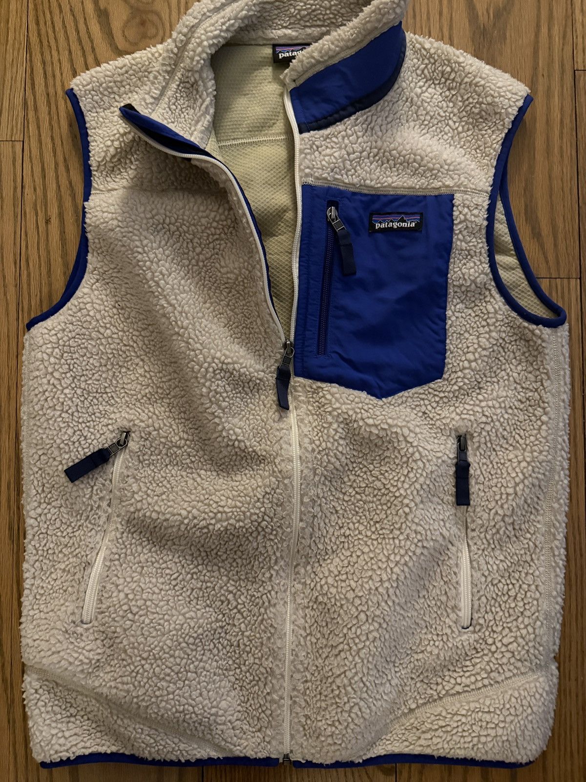 Patagonia Patagonia Retro X Vest size M Beige and Blue Size US M / EU 48-50 / 2 - 4 Thumbnail