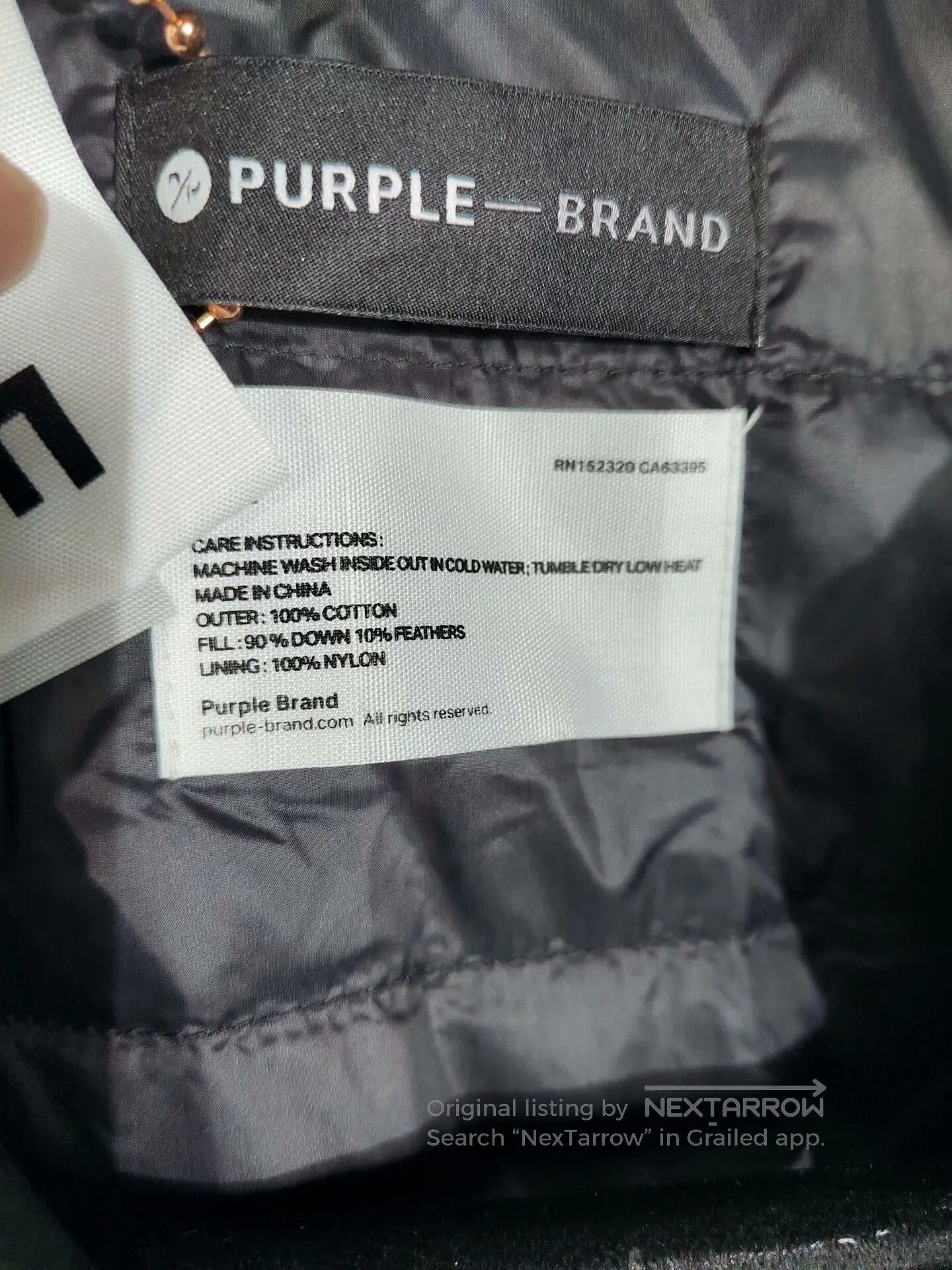 Purple Brand Purple Brand Camo Patchwork Down Jacket. Size US M / EU 48-50 / 2 - 3 Thumbnail