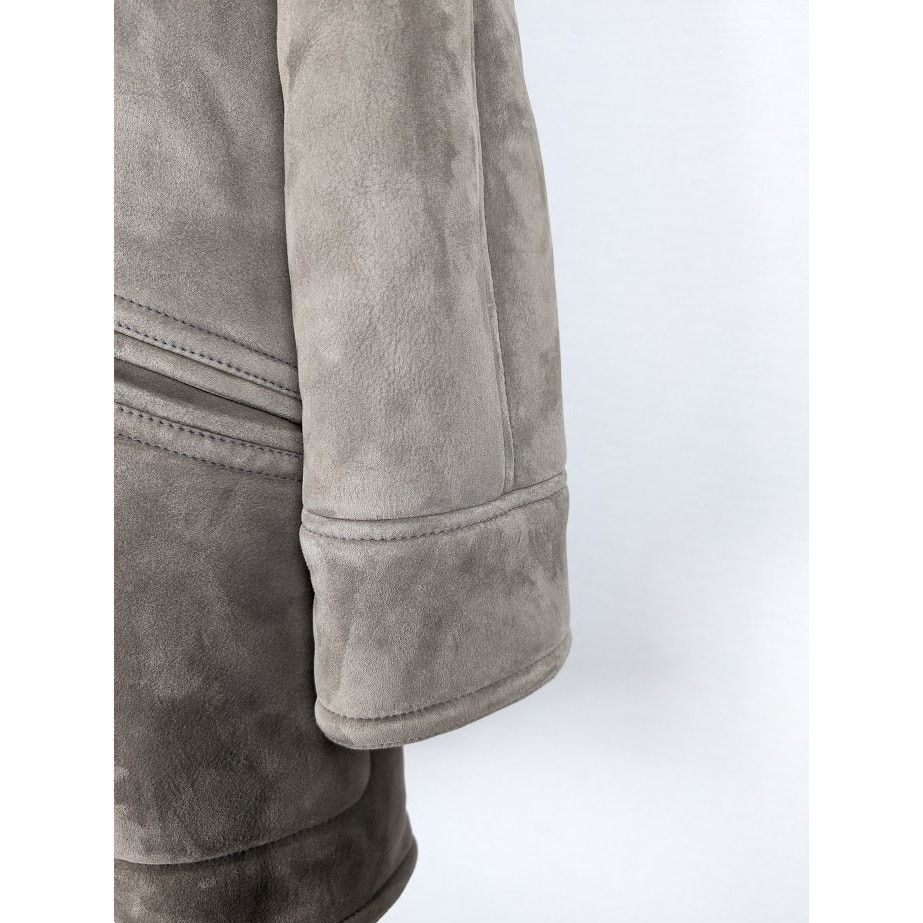 Gucci o1rshd1 Caban Curly Shearling in Grey Size US L / EU 52-54 / 3 - 6 Thumbnail