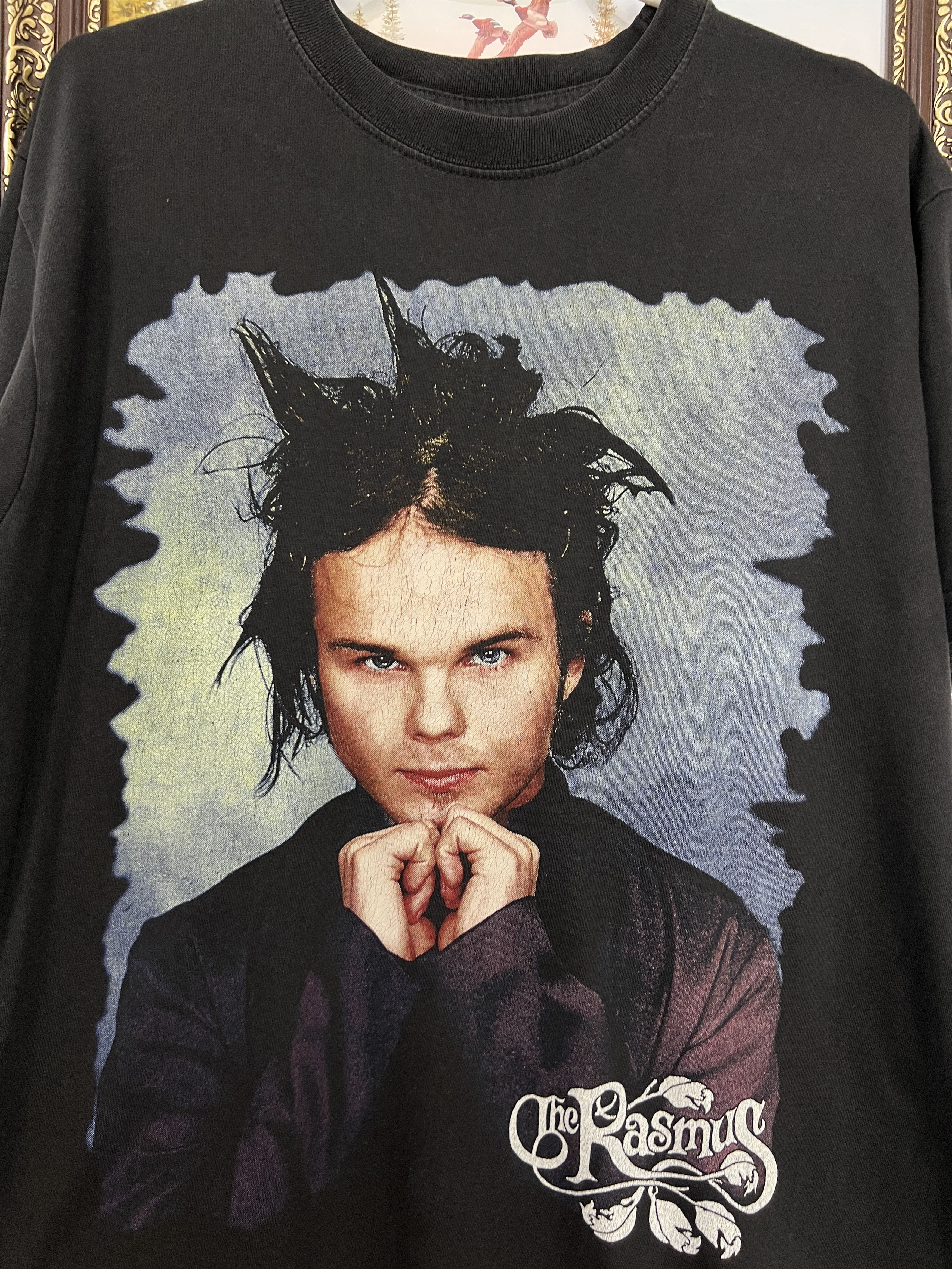Vintage Vintage The Rasmus Over Print Band Tee Big Logo Shirt Rare Size US M / EU 48-50 / 2 - 3 Thumbnail