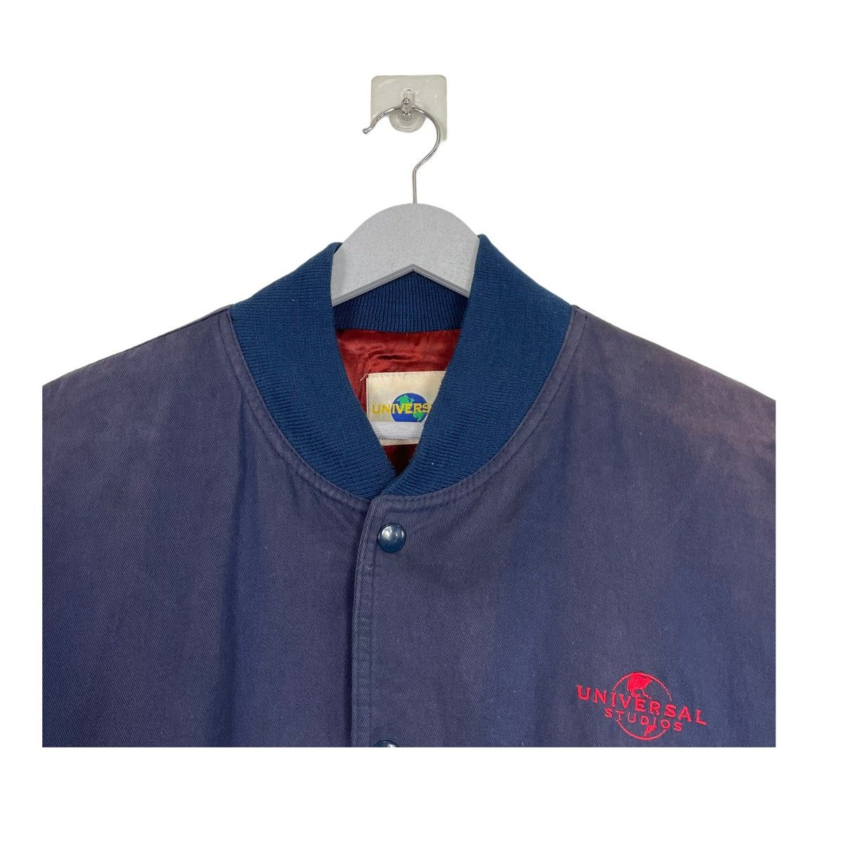 Universal Studios × Vintage 💥90s UNIVERSAL STUDIOS SUNFADED VARSITY JACKET Size US S / EU 44-46 / 1 - 4 Thumbnail