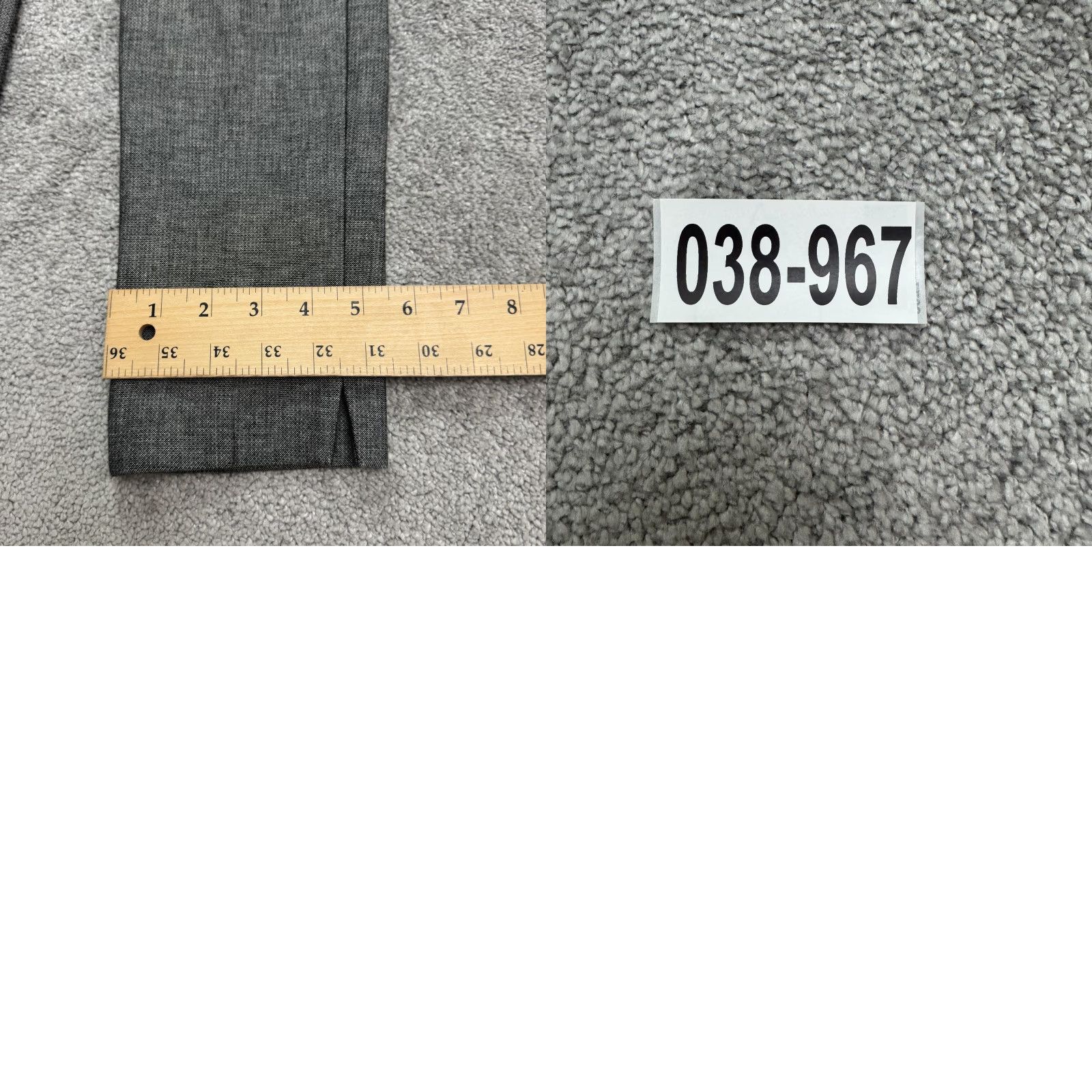 Banana Republic Banana Republic Sloan Slim Ankle Pants Womens 0 Gray Mid Rise Trouser 30x28.5 Size 25" / US 0 / IT 36 - 10 Thumbnail
