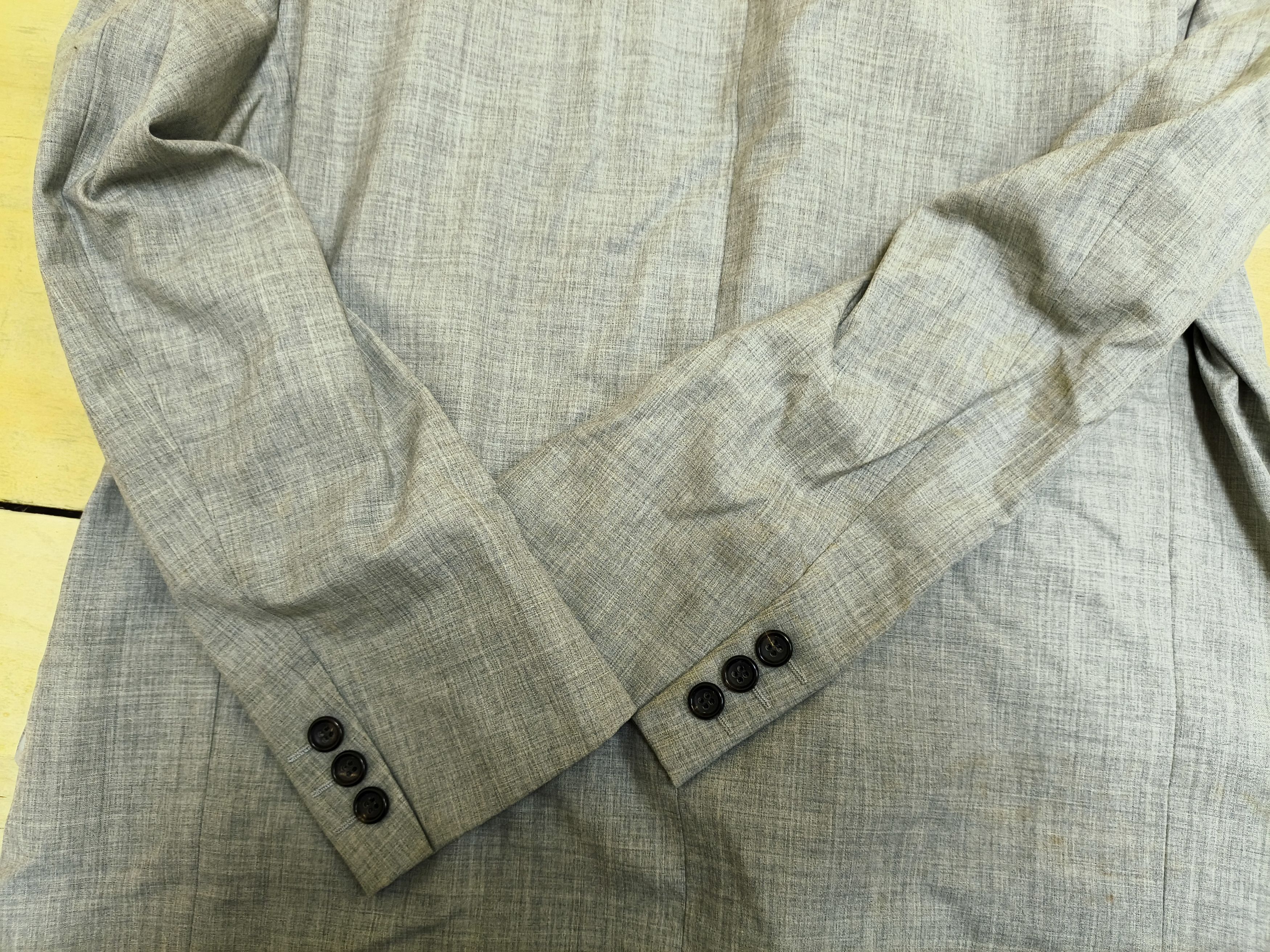 Comme des Garcons Homme Vtg 🔥 CDG Homme AD1988 Pure Wool Jacket Size 44L - 19 Thumbnail