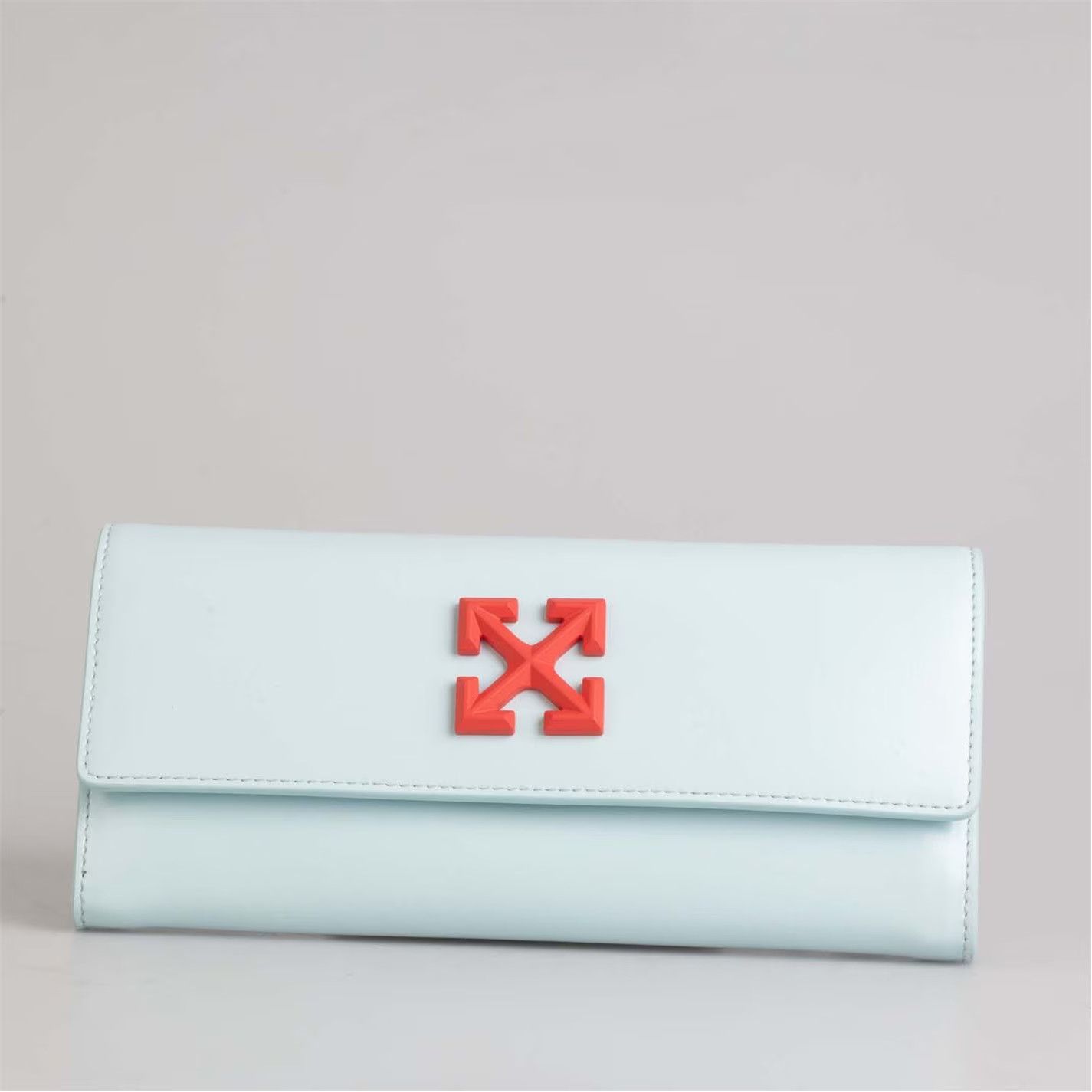 Off-White o1g2r1mq0225 Size: OS / Wallet in Light Blue Size ONE SIZE - 1 Thumbnail