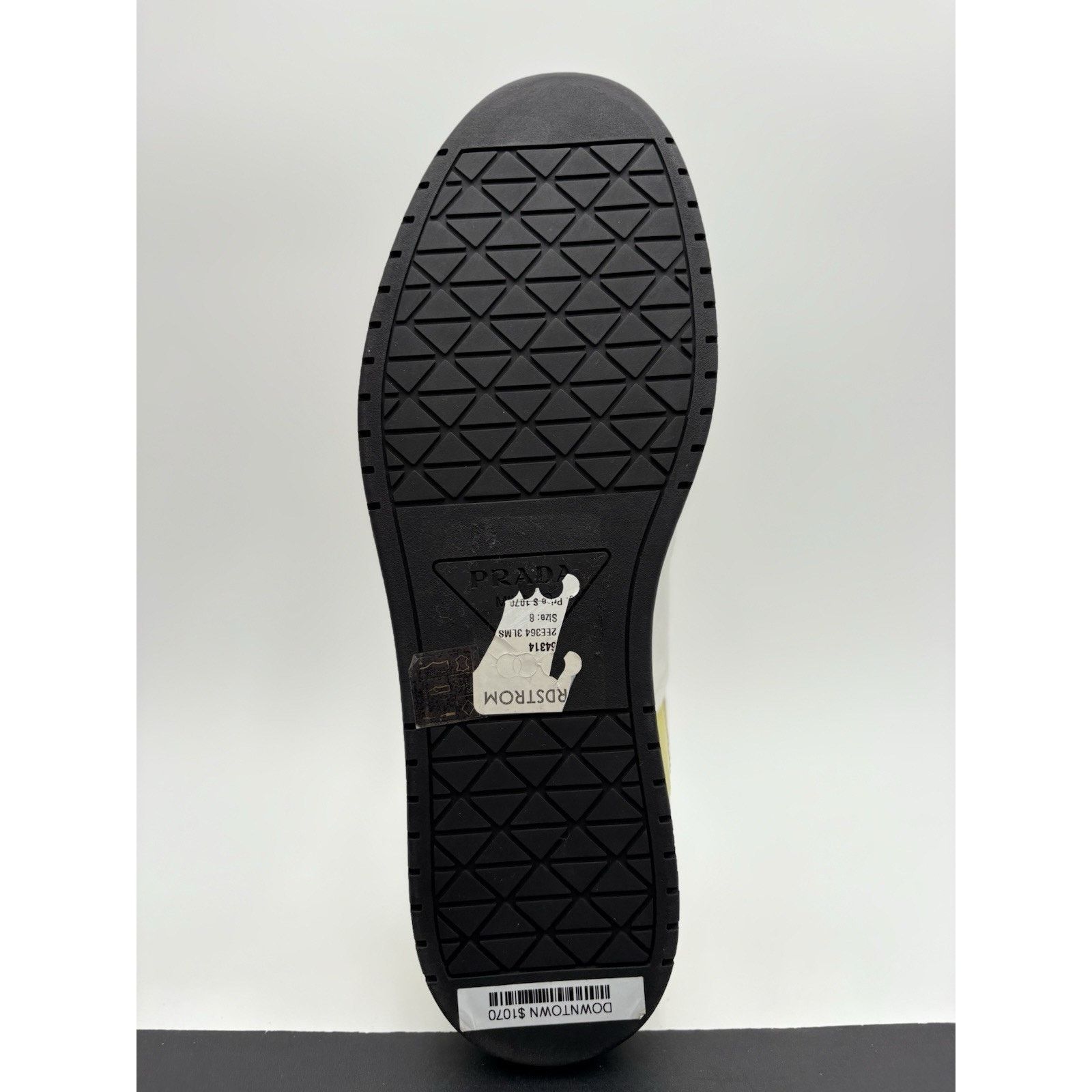 Prada Prada Downtown Low Leather ' Bianco Cedro ' | WORN ONCE! Size US 9 / EU 42 - 7 Thumbnail