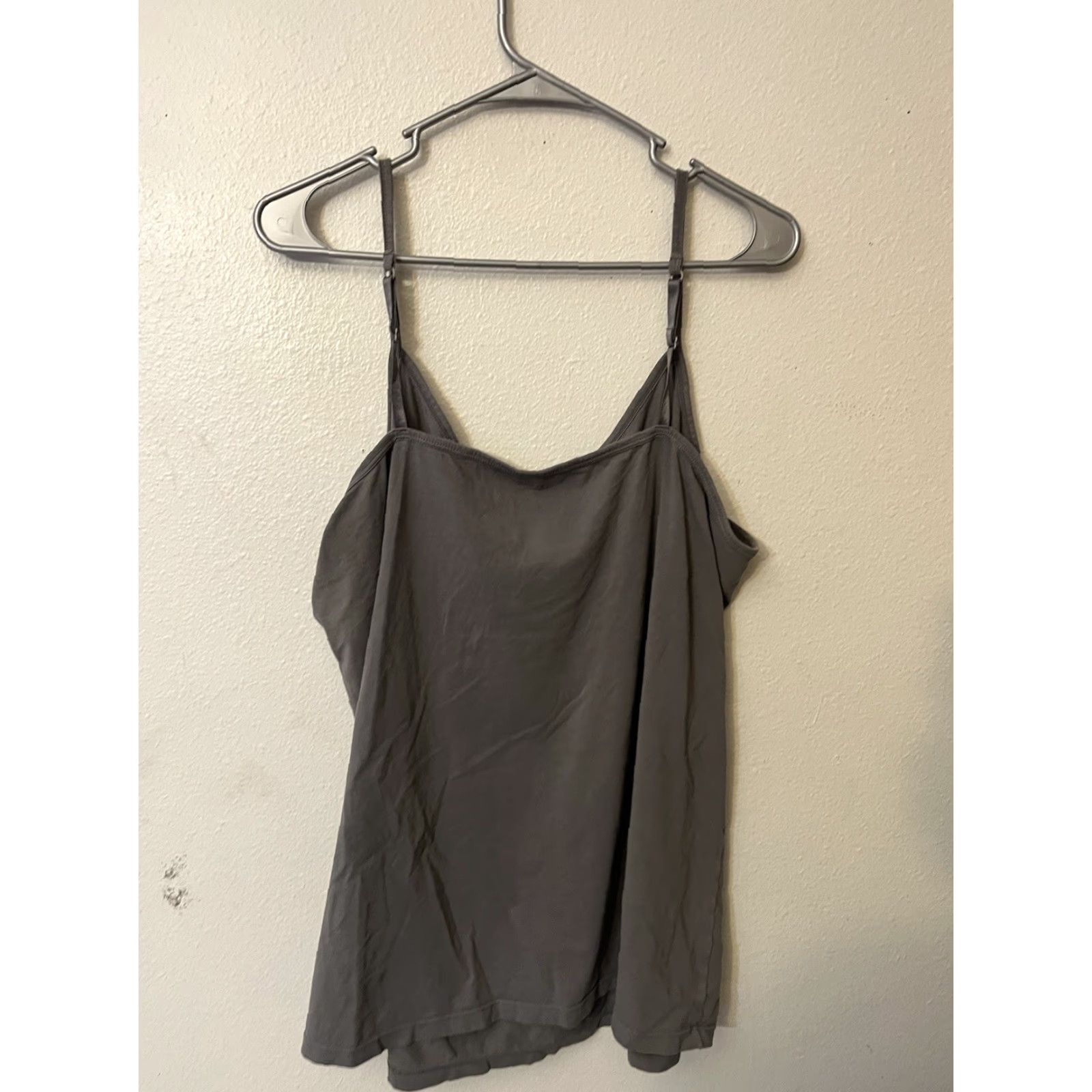 Old Navy Old Navy Tank Top Women 3X Gray Spaghetti Strap Cotton Spandex Blend Sleeveless TANK TOP Adjustable Straps Plus Size Size XXL / US 16-18 / IT 52-54 - 3 Thumbnail