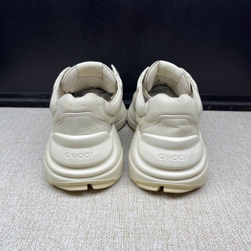 Gucci Gucci Rhyton Low-Top Logo Sneakers for Men - Size US 6.5 / EU 39-40 - 3 Thumbnail