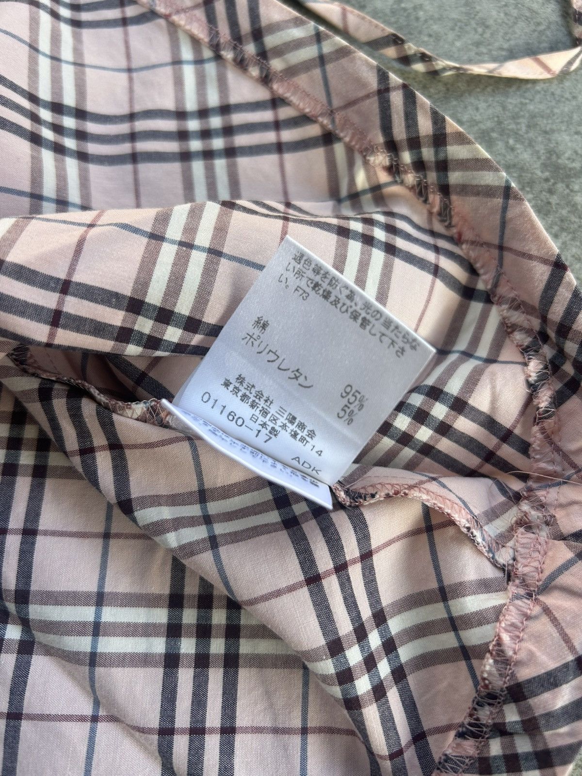 Burberry Vintage Burberry Blue Label Nova Check Camisole Top Size XS / US 0-2 / IT 36-38 - 6 Thumbnail