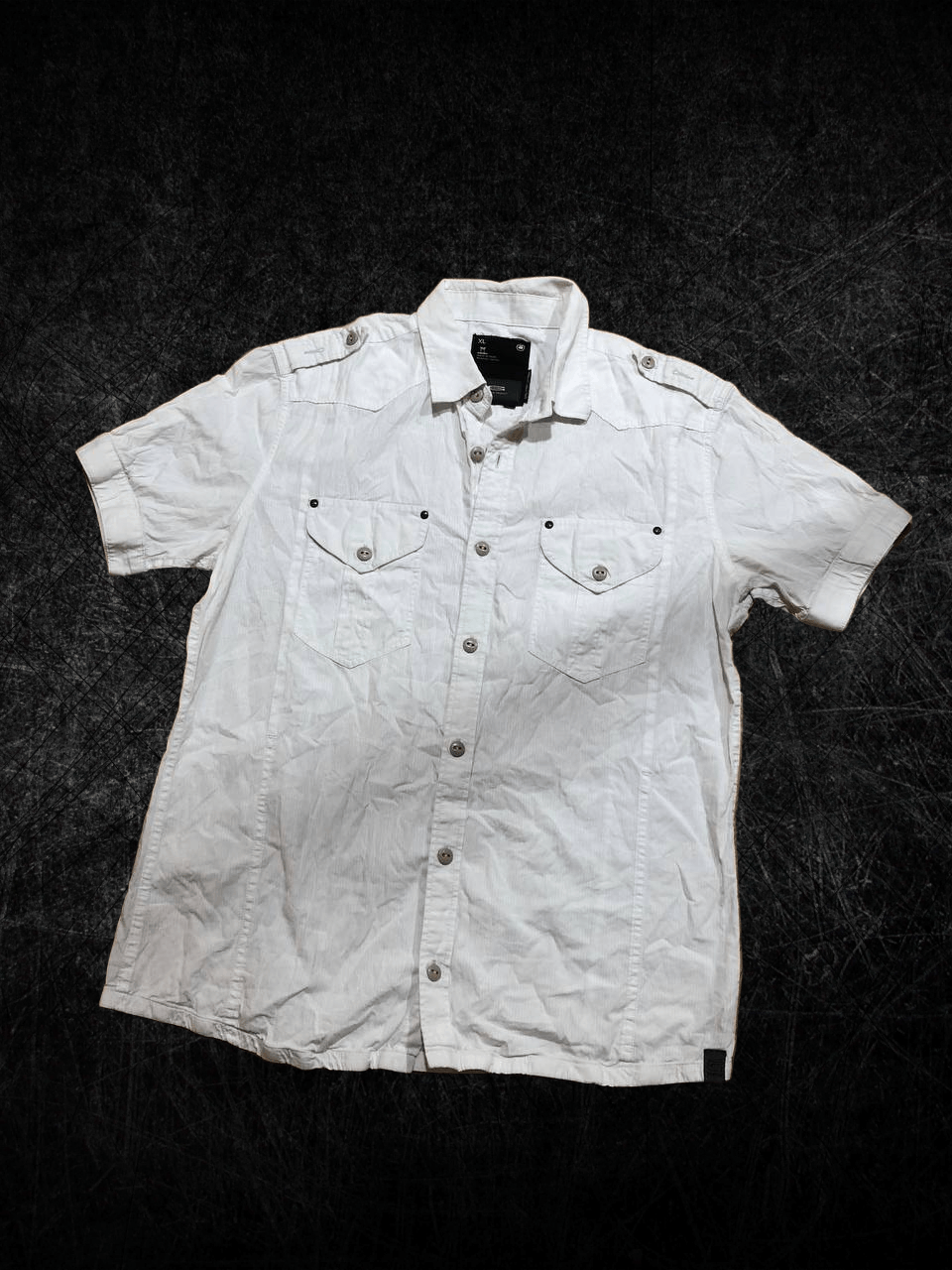 G-Star Vintage G Star Short Sleeved Button Down Shirt Size US XL / EU 56 / 4 - 1 Thumbnail