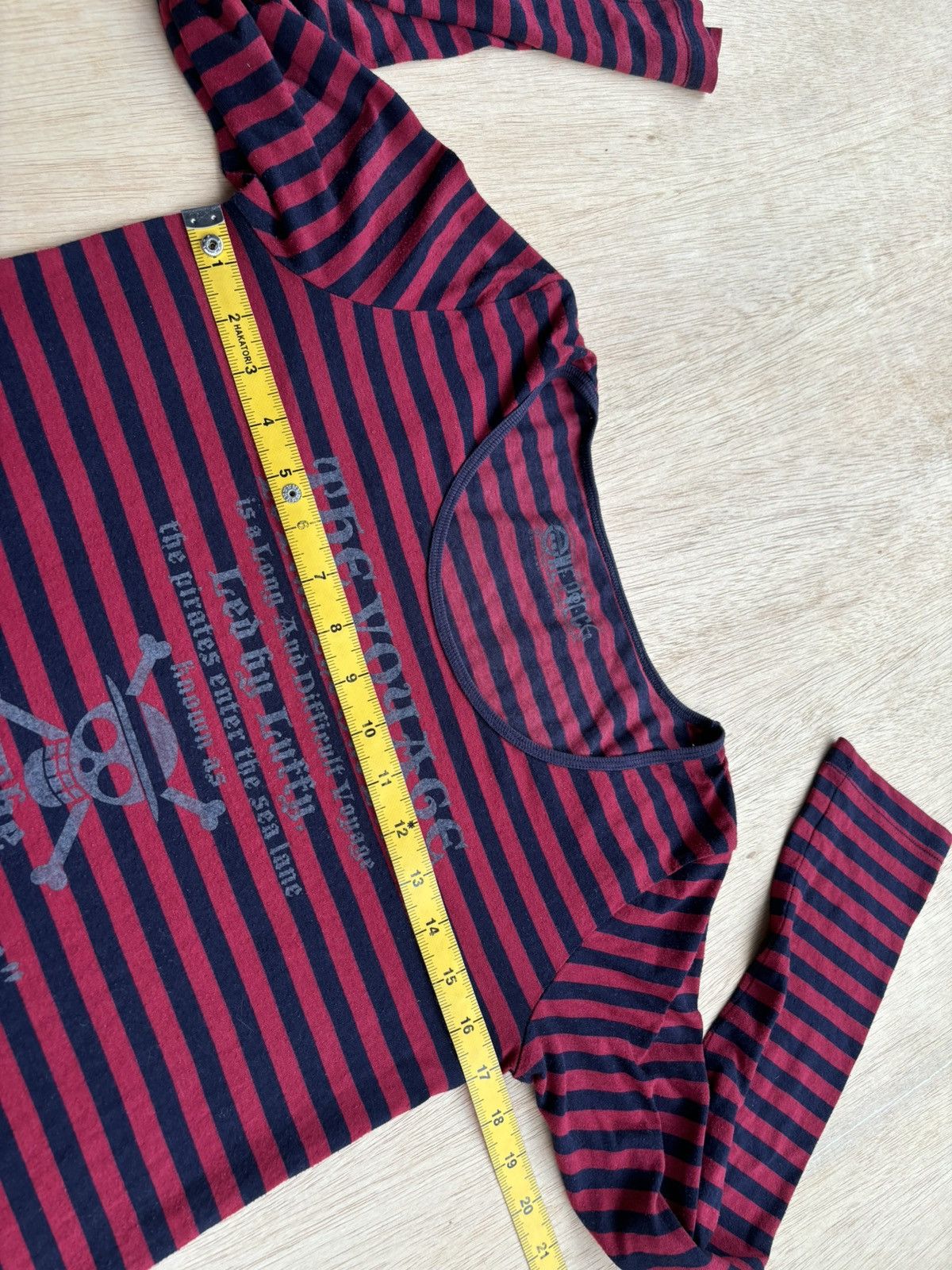 Hysteric Glamour × If Six Was Nine × Japanese Brand Y2k One Piece Stripe Ifsixwasnine Lgb Style Longsleeve Size US M / EU 48-50 / 2 - 6 Thumbnail