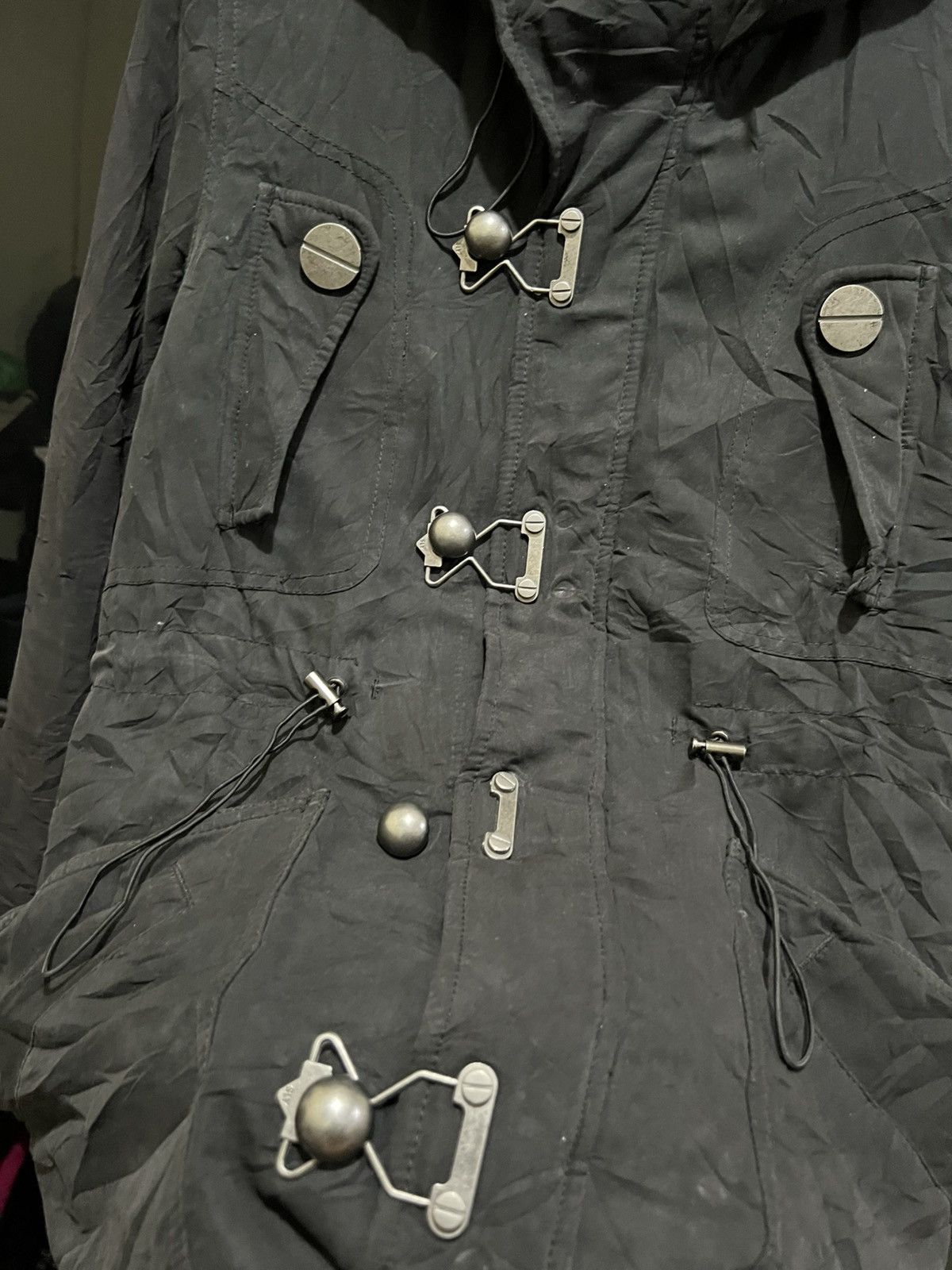 SLY SLY Clasp Distressed Bono Military Parka Vkei Grunge Gothic Size US S / EU 44-46 / 1 - 4 Thumbnail