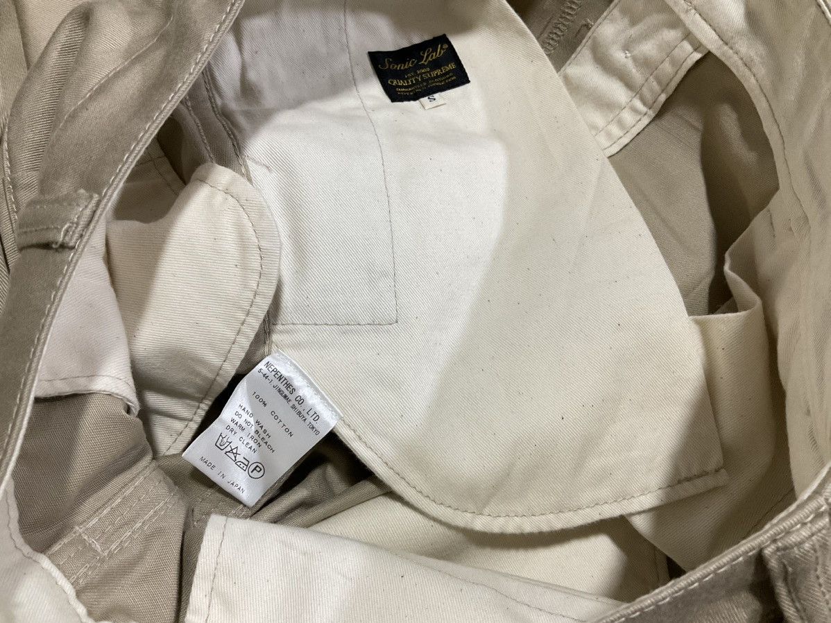 Nepenthes 🔥Rare Y2K Vintage Sonic Lab Wide Chino Pants Size US 32 / EU 48 - 11 Thumbnail