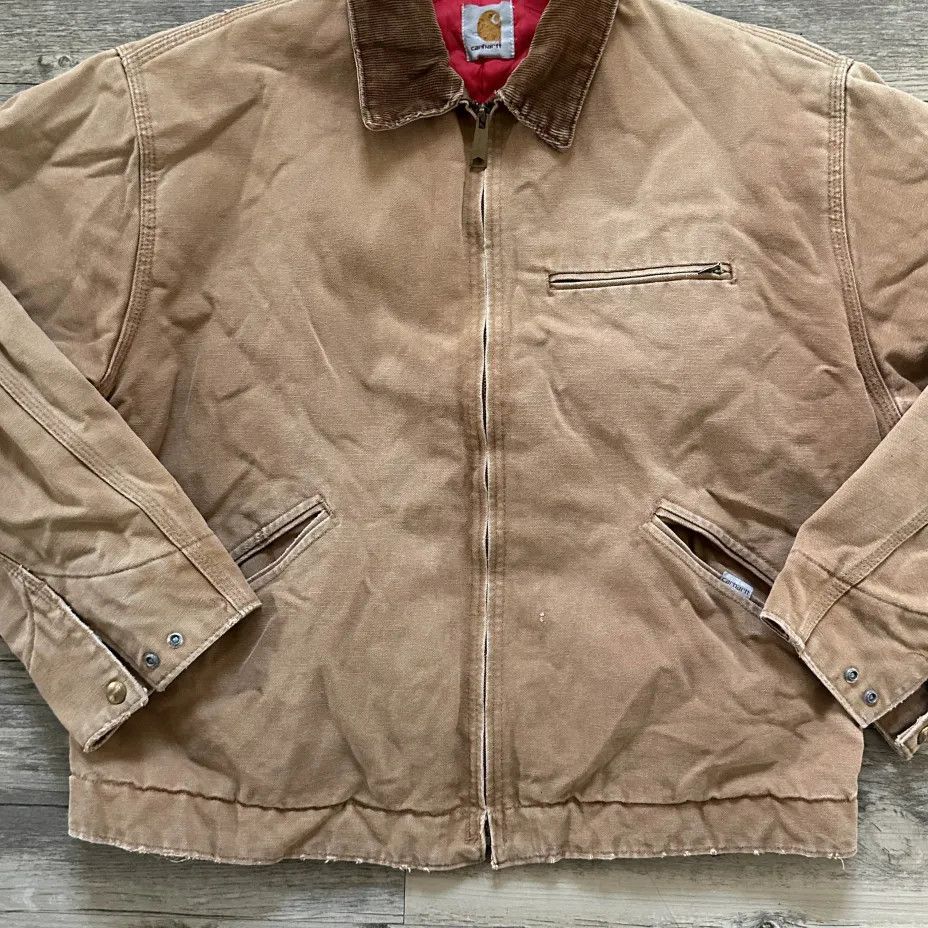 Carhartt Vintage Carhartt Detroit Duck Lining Jacket Size L / XL Size US M / EU 48-50 / 2 - 2 Thumbnail