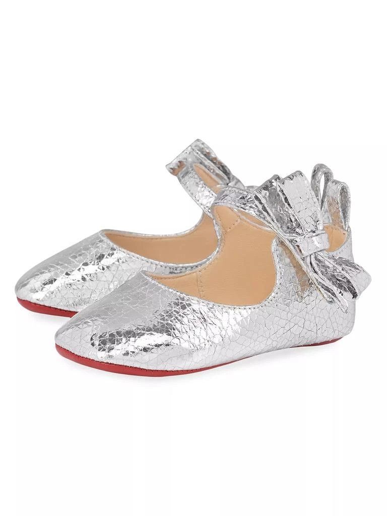 Christian Louboutin o1s1wg110226 Slip Ons in Silver Size US 8 / EU 41 - 1 Thumbnail