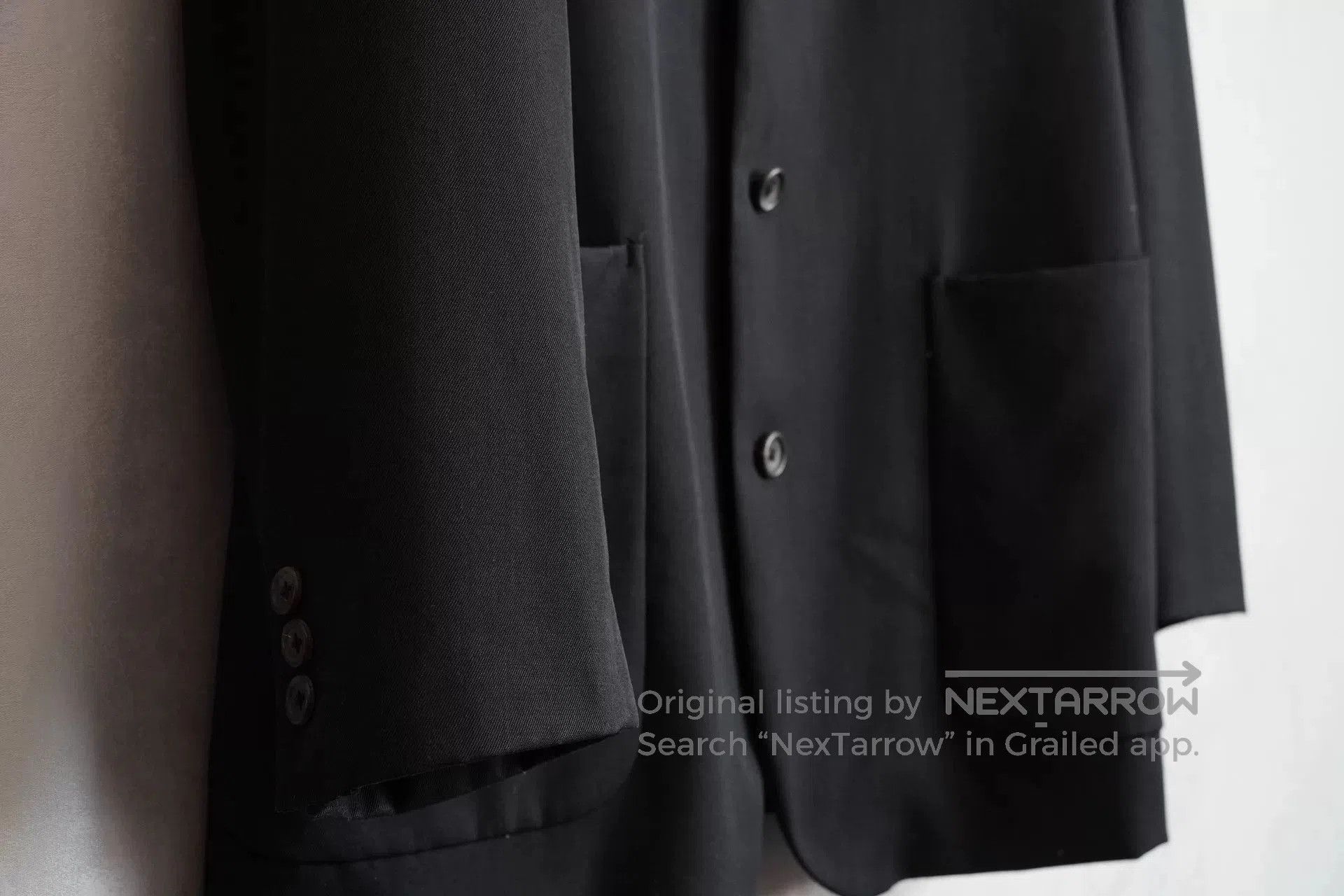 Yohji Yamamoto Yohji Yamamoto Wool Jacket 97AW Collection. Size US M / EU 48-50 / 2 - 4 Thumbnail